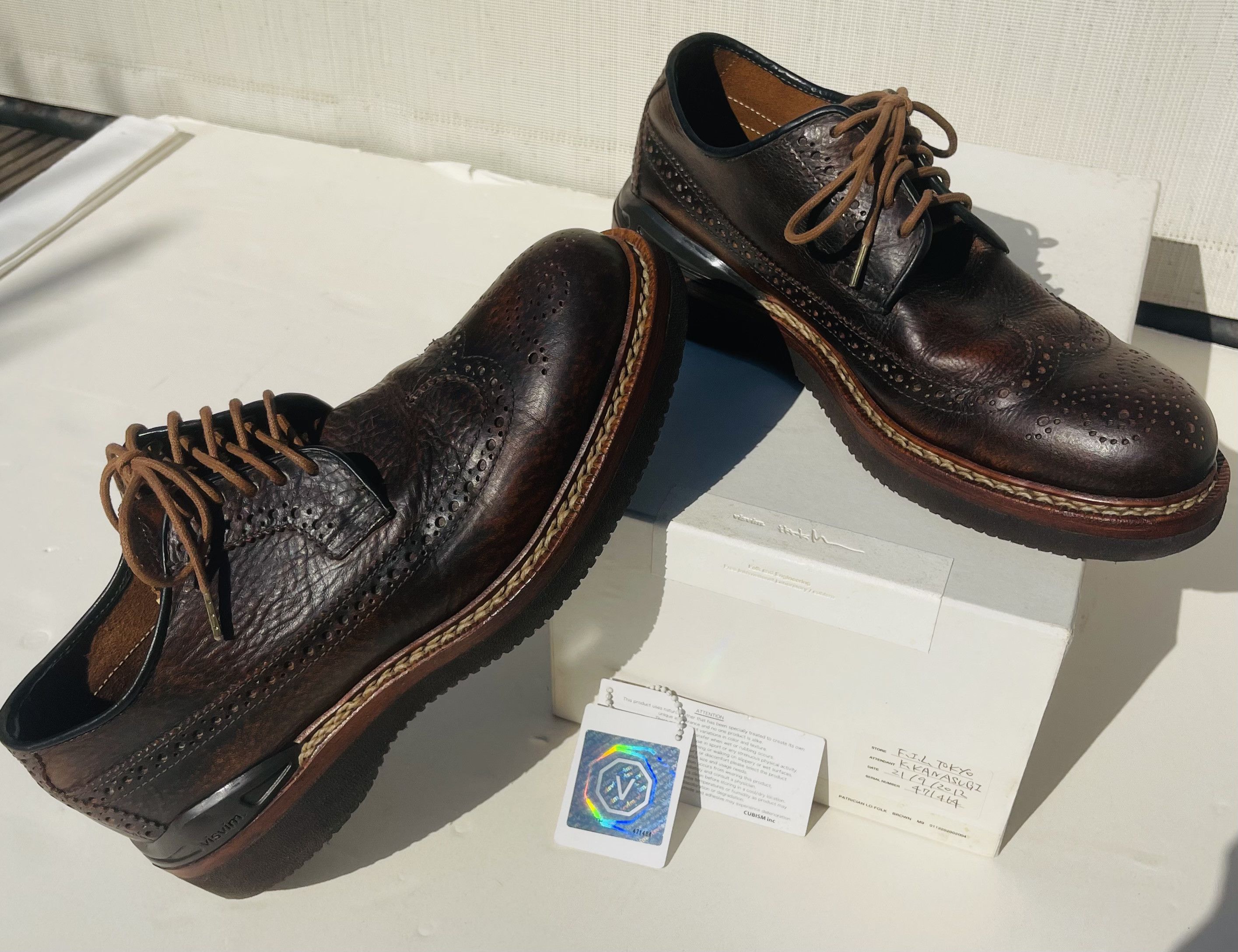 Visvim Visvim Patrician LO-Folk M9 Brown AW12 · 0112202002004 Size US 9 / EU 42 - 2 Thumbnail
