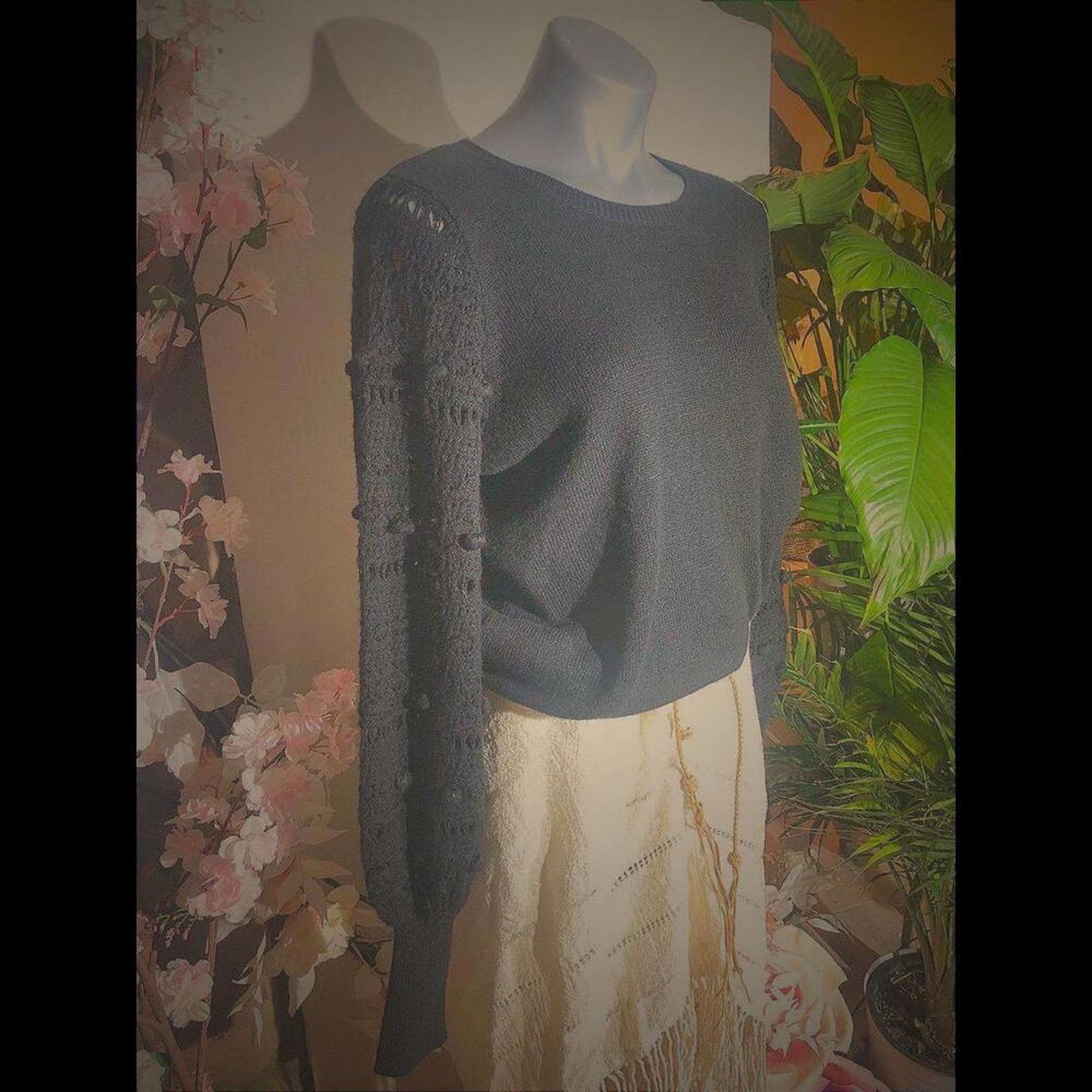 Lilly Pulitzer lilly Pulitzer black knit design long sleeve sweater Size XL / US 12-14 / IT 48-50 - 6 Thumbnail