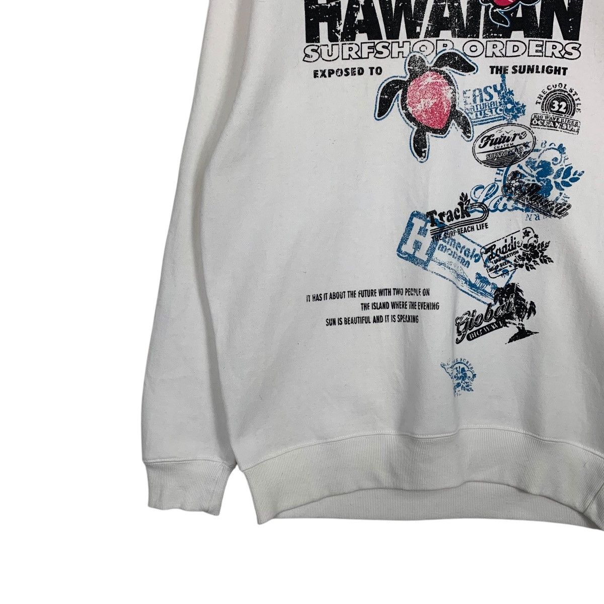 Japanese Brand Hawaian Surf Shop Sweatshirt Size US M / EU 48-50 / 2 - 3 Thumbnail
