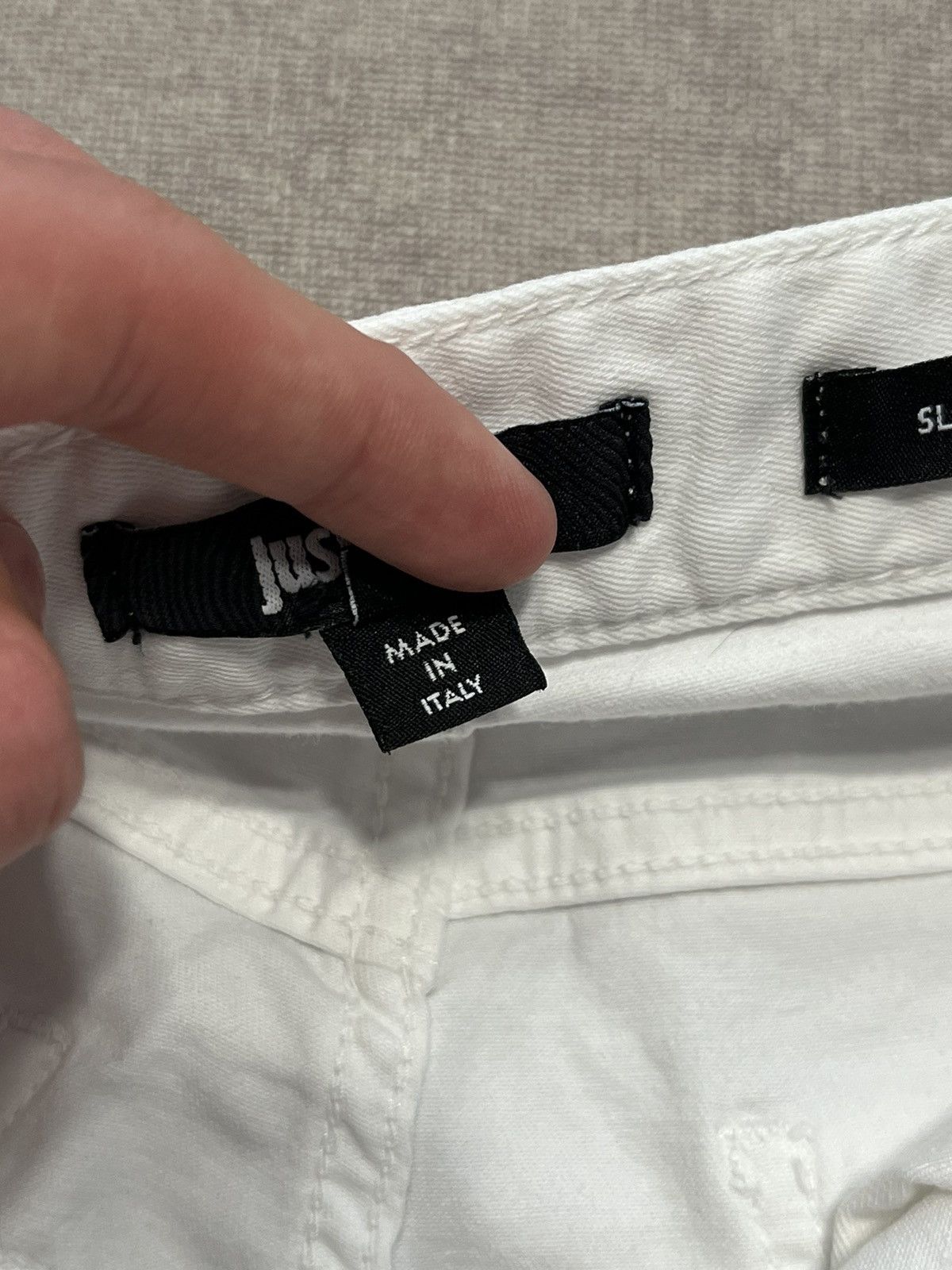 Roberto Cavalli Roberto Just Cavalli Womens White Skinny Jeans Denim Size 28 Size 27" / US 4 / IT 40 - 11 Thumbnail