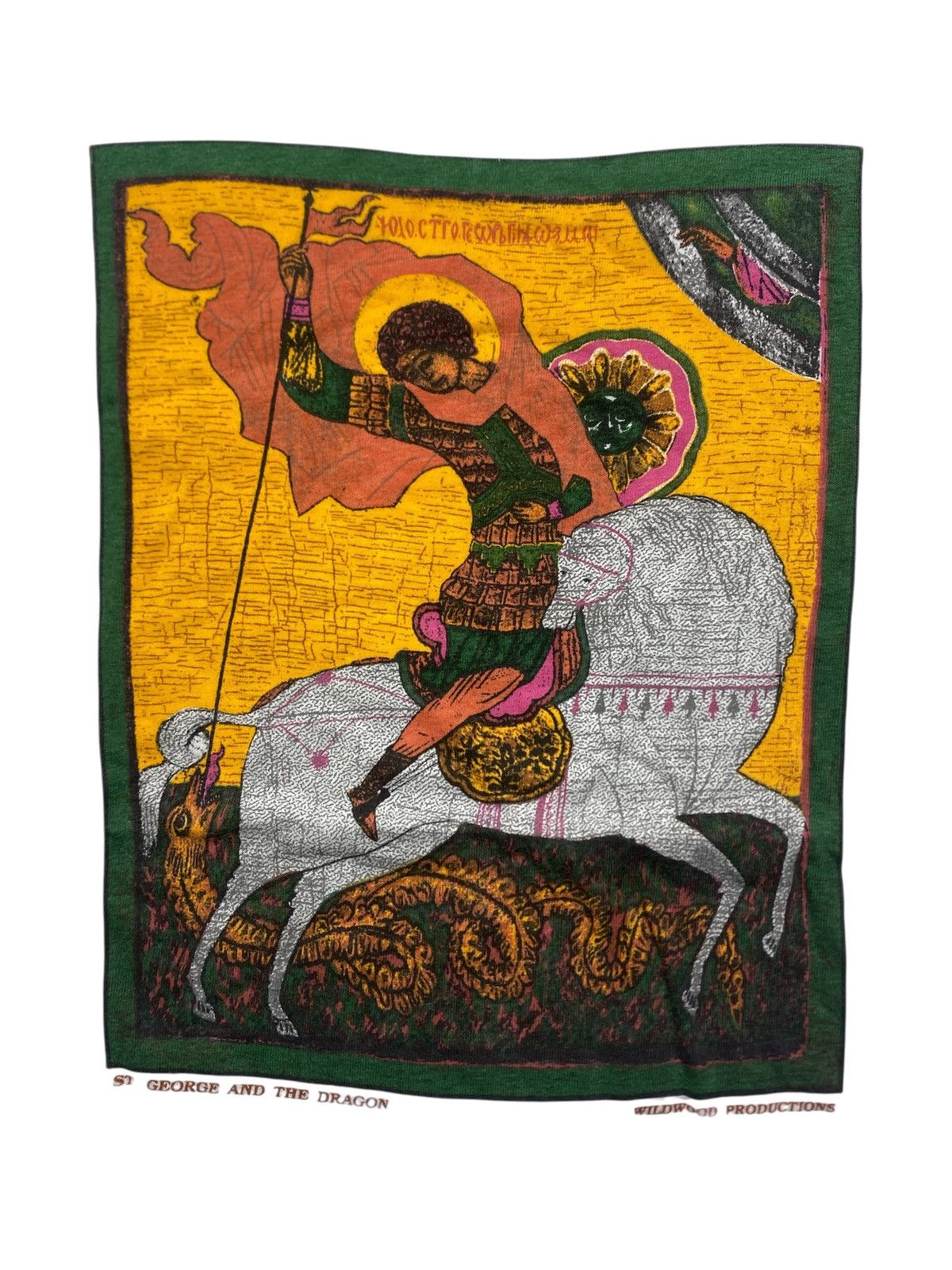 Vintage VINTAGE ART TEE WILDWOOD PRODUCTION ST GEORGE AND THE DRAGON Size US M / EU 48-50 / 2 - 8 Thumbnail
