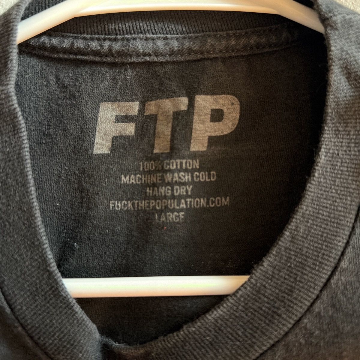 Fuck The Population FTP T shirt Size US L / EU 52-54 / 3 - 3 Thumbnail