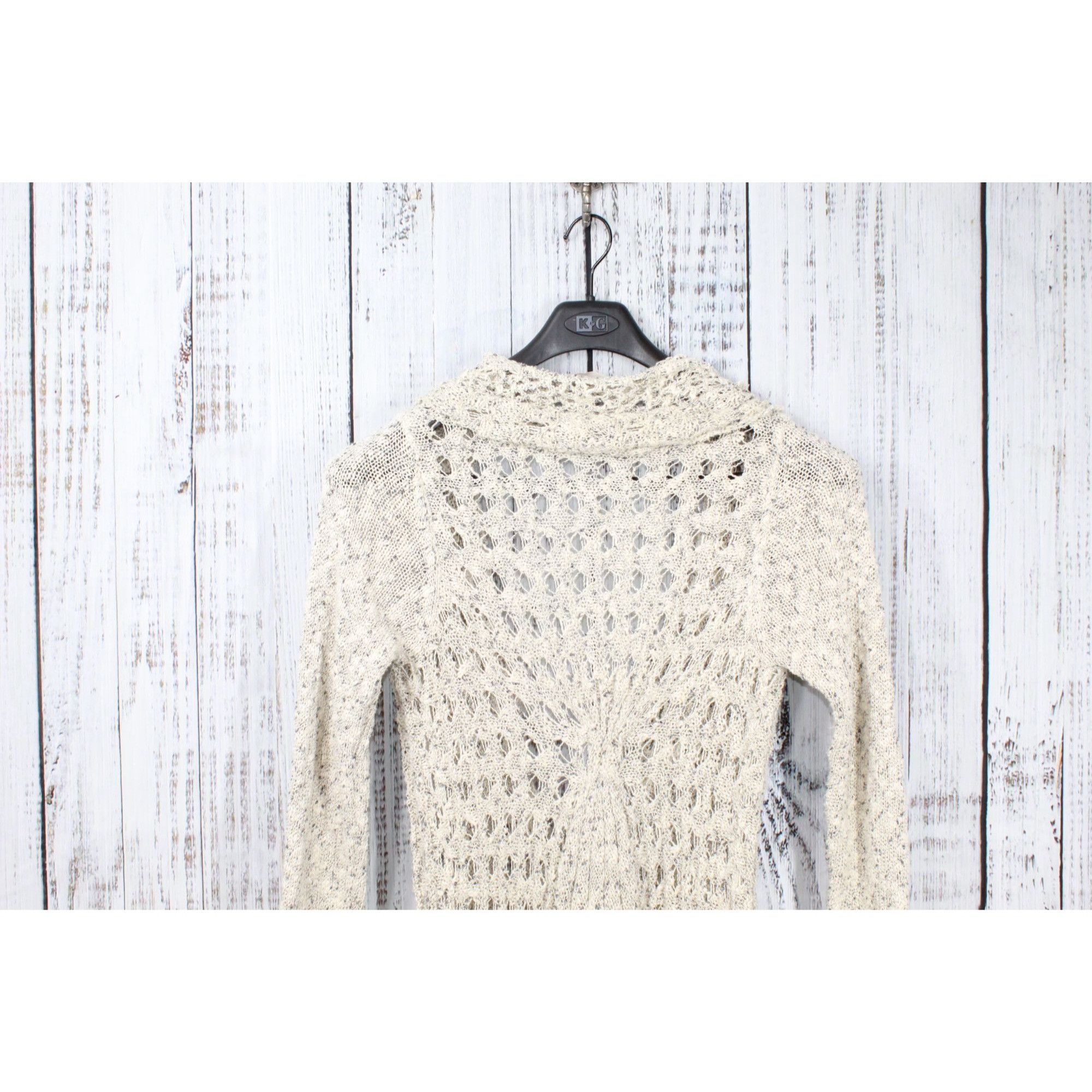 Other Soft Surroundings Teresa Crochet Cardigan Cream Size Medium Size M / US 6-8 / IT 42-44 - 7 Thumbnail