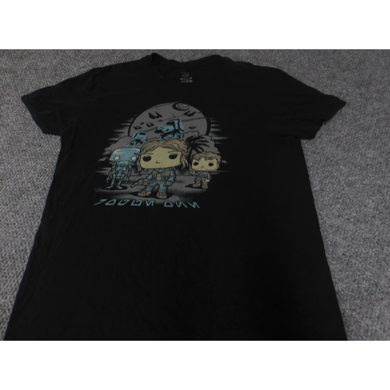Star Wars Star Wars Mens Shirt Medium Black Darth Vador T-Shirt Crew Neck Short Sleeve Logo Bre breathable Regular Knit Cotton Stars Vintage No Ladies Mens Size US M / EU 48-50 / 2 - 3 Thumbnail