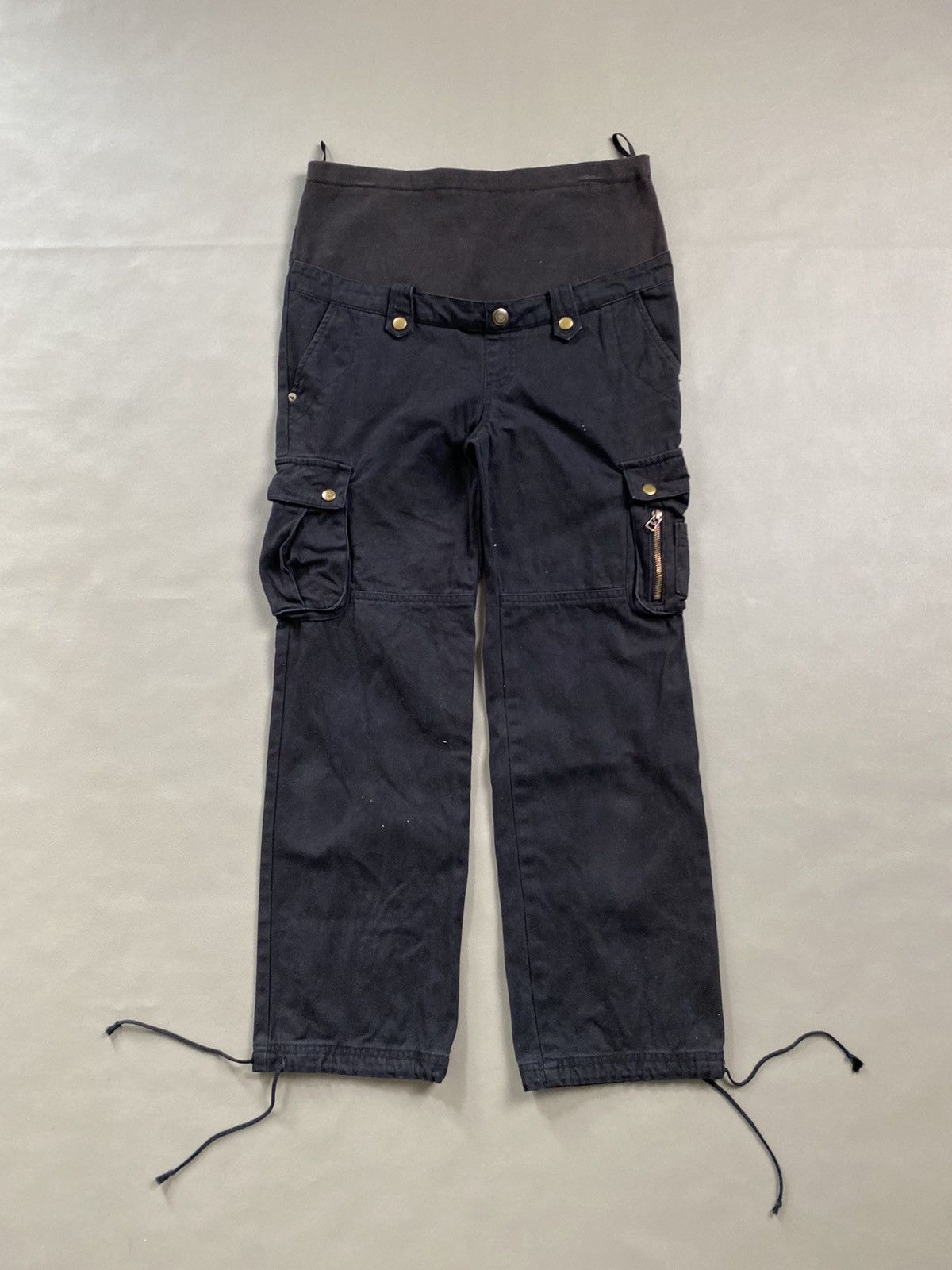 2000s Happy Clover Pocket Cargo Pants GOA Style