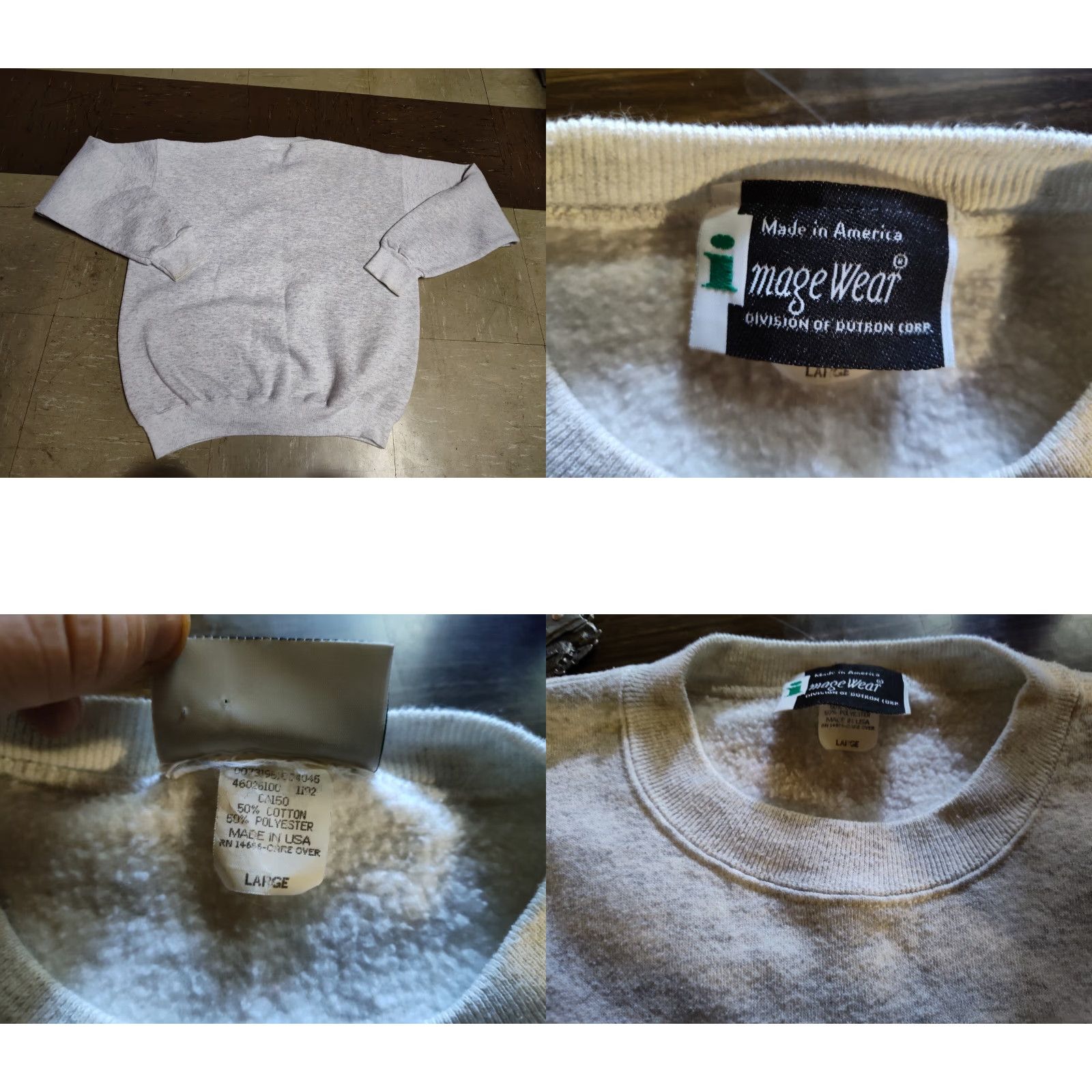 Chippewa VINTAGE Image Wear Central Michigan University Chipewas Embroidered Sweatshirt Mens Size L Gray Pullover Sweatshirt Embroidered University 50/50 Size US L / EU 52-54 / 3 - 9 Thumbnail