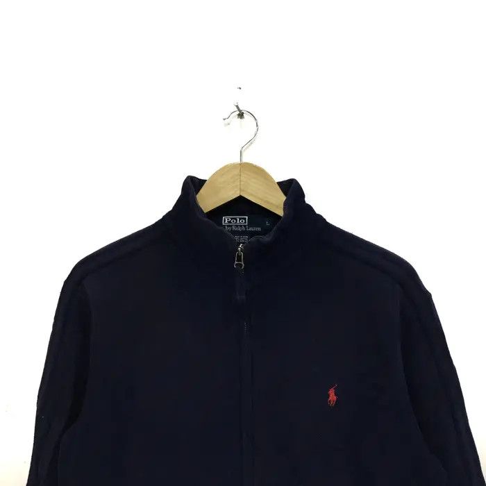 Polo Ralph Lauren Vtg POLO RALPH LAUREN Small Pony Sweater Sweatshirt Jacket Size US L / EU 52-54 / 3 - 2 Thumbnail