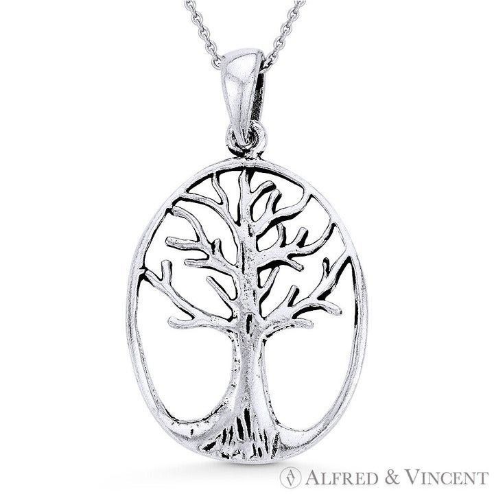 Other Tree-of-Life Etz Chaim Charm Pendant in .925 Sterling Silver Size ONE SIZE - 1 Preview