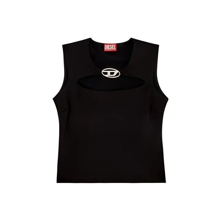 Diesel Diesel SS24 Oval-D Logo Cutout Tank Top 0079 Size S / US 4 / IT 40 - 1 Thumbnail