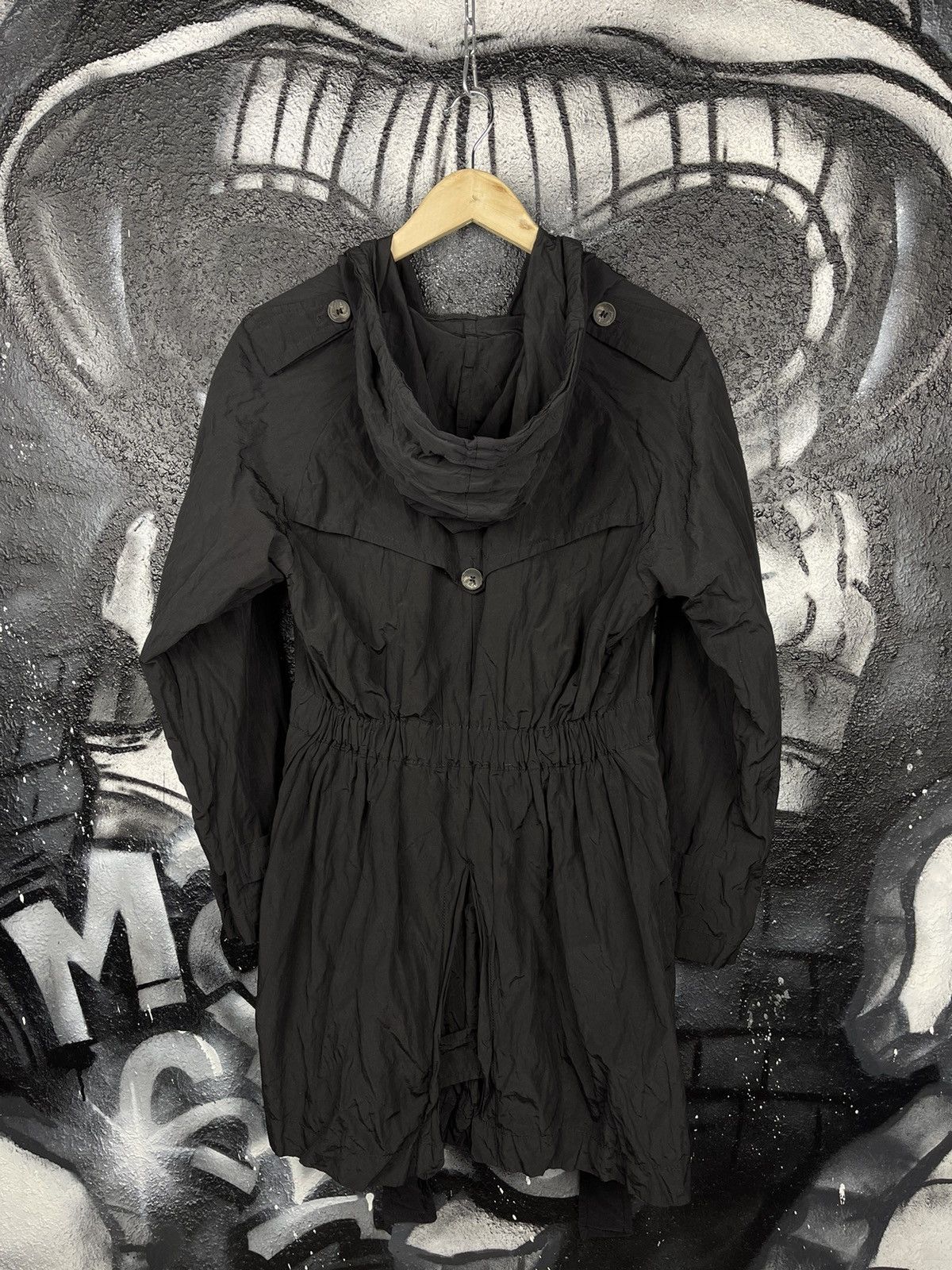 Weekend Max Mara Weekend x Max Mara Lightweight Hooded Coat Metal Jacket Size S / US 4 / IT 40 - 9 Thumbnail