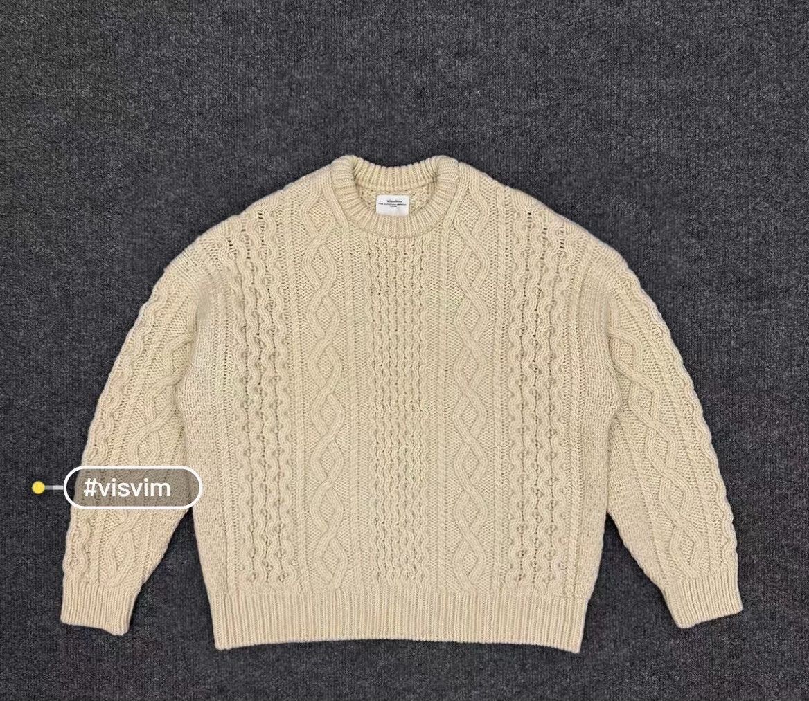 Visvim VISVIM 21AW AMPLUS CREW KNIT SWEATER Size US S / EU 44-46 / 1 - 1 Thumbnail