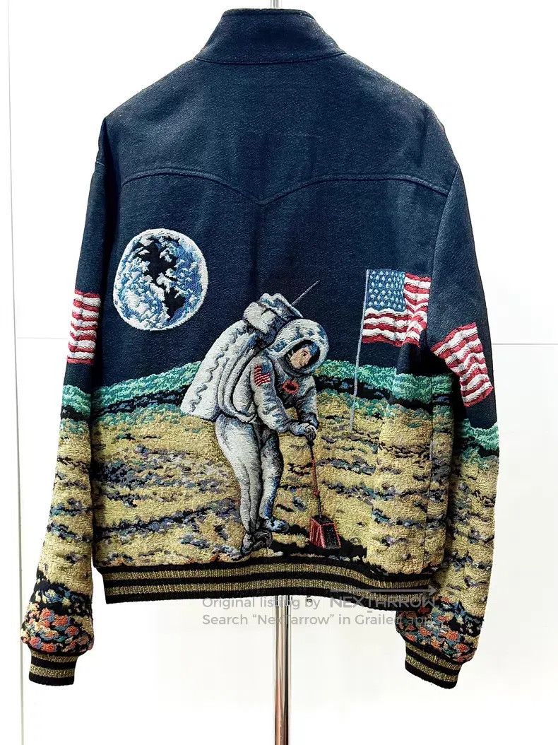 Saint Laurent Paris Saint Laurent Paris Astronaut Moon Landing Jacket i Size US M / EU 48-50 / 2 - 3 Thumbnail