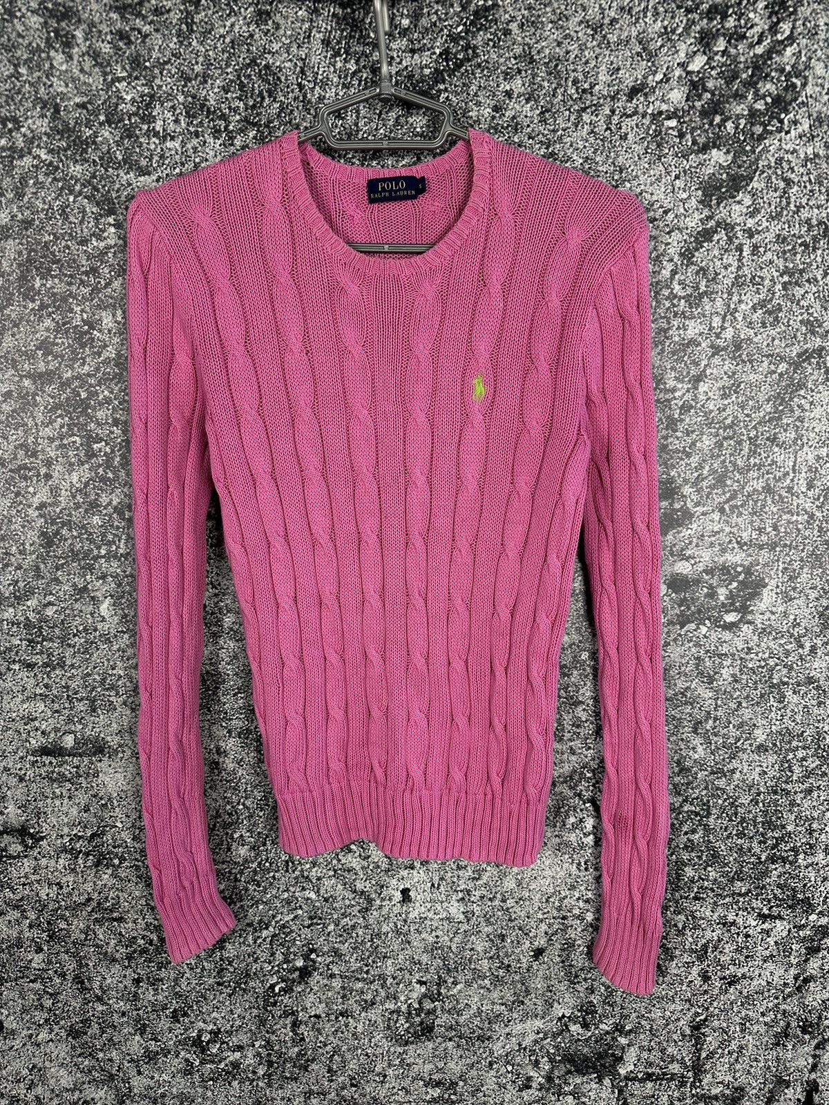 Polo Ralph Lauren Women’s Polo Ralph Lauren Cable Knit Sweater Pullover Size S Size S / US 4 / IT 40 - 1 Thumbnail