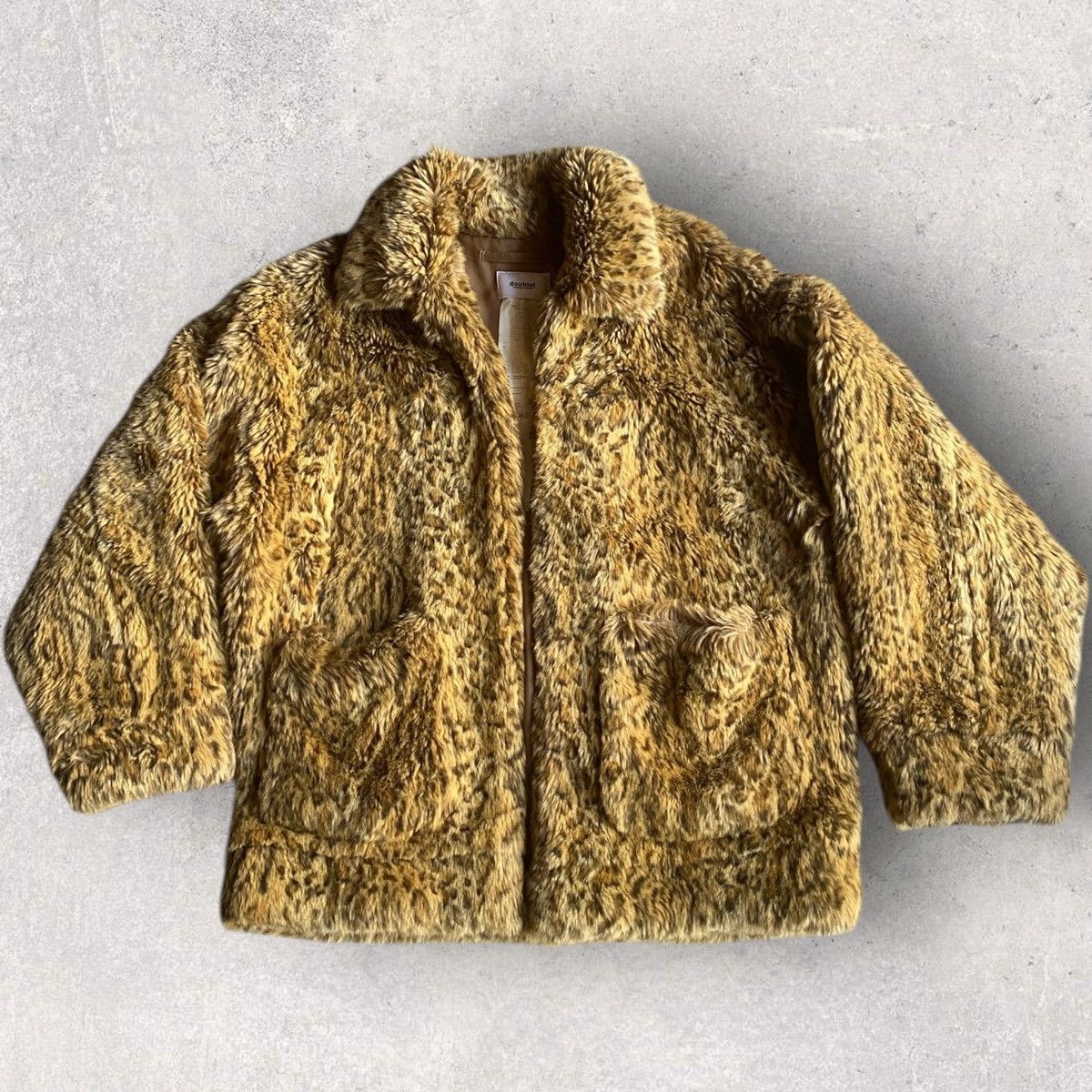 Doublet AW18 Leopard Fur The Painting Coat Size US M / EU 48-50 / 2 - 5 Thumbnail