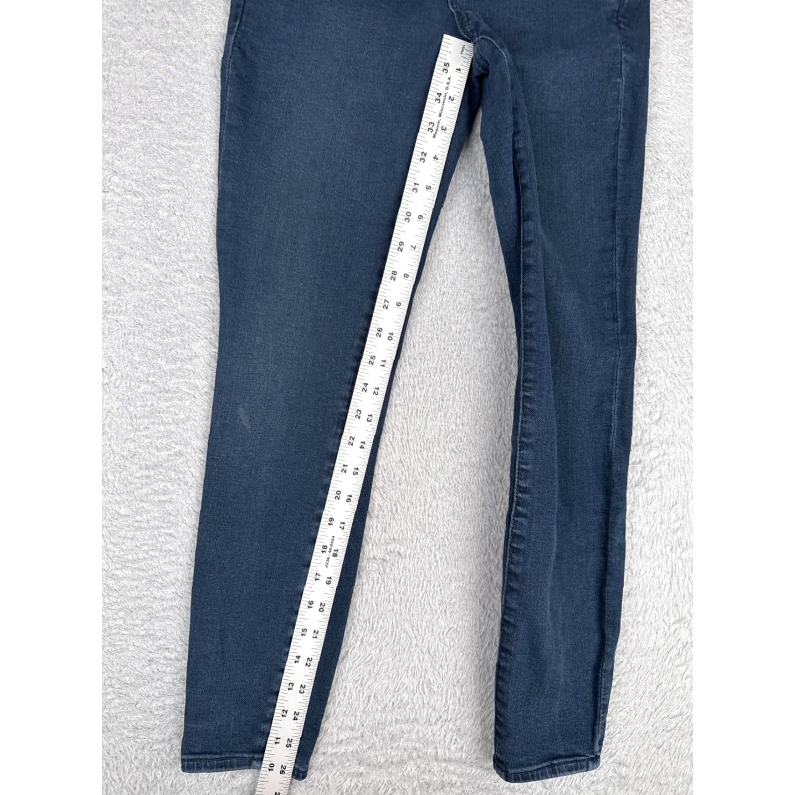 Gap Gap Jeans Womens 4 Blue Denim High Rise Jegging 26x26 Regular - 5-Pocket Cotton Blend Casual Classic Gap 1969 Womens Jeans Size 27" / US 4 / IT 40 - 7 Thumbnail