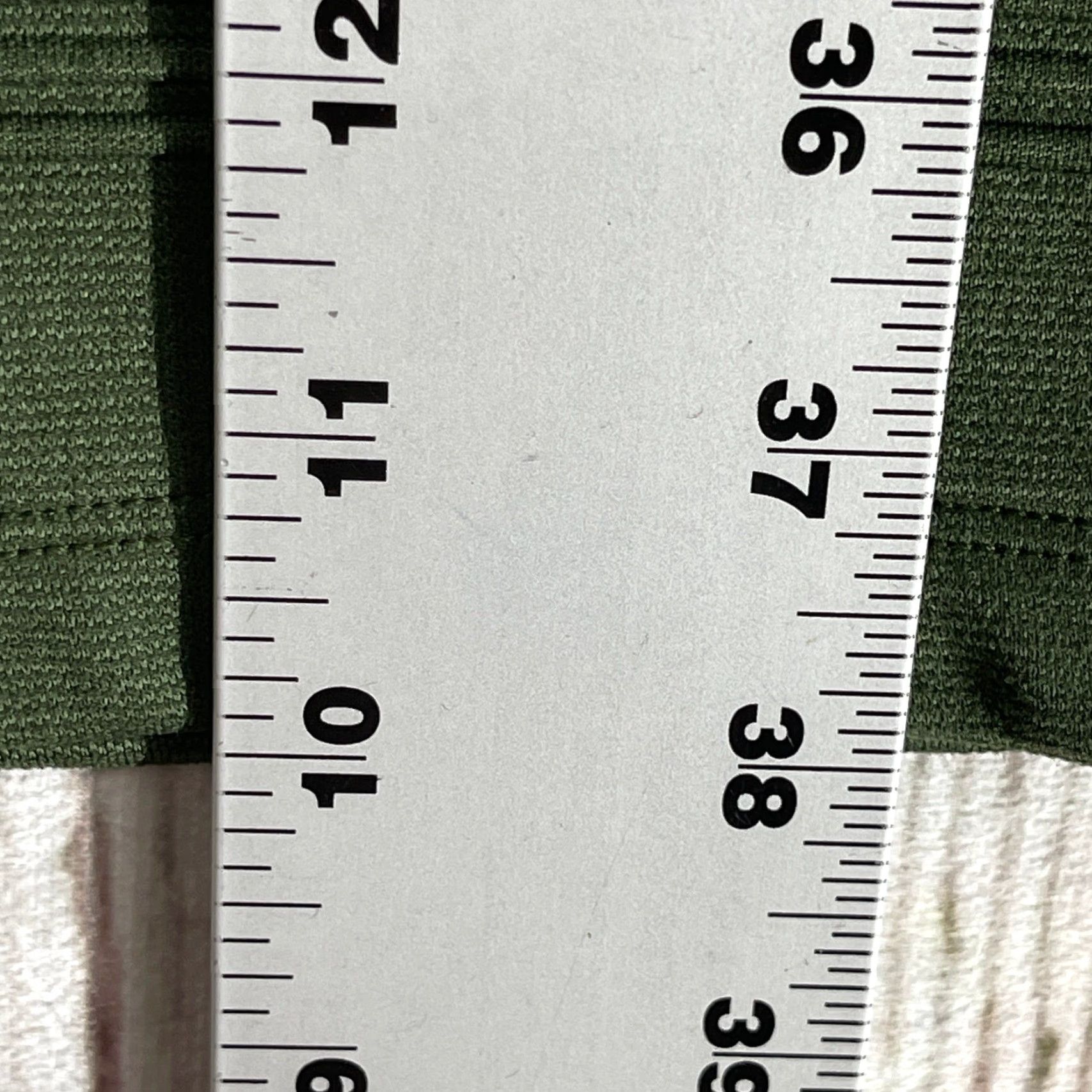 Vintage Bisou Bisou Bodycon Dress Women 14 Short Sleeve Olive Green V-Neck Party Cocktail Size 36" / US 14 / IT 50 - 6 Thumbnail