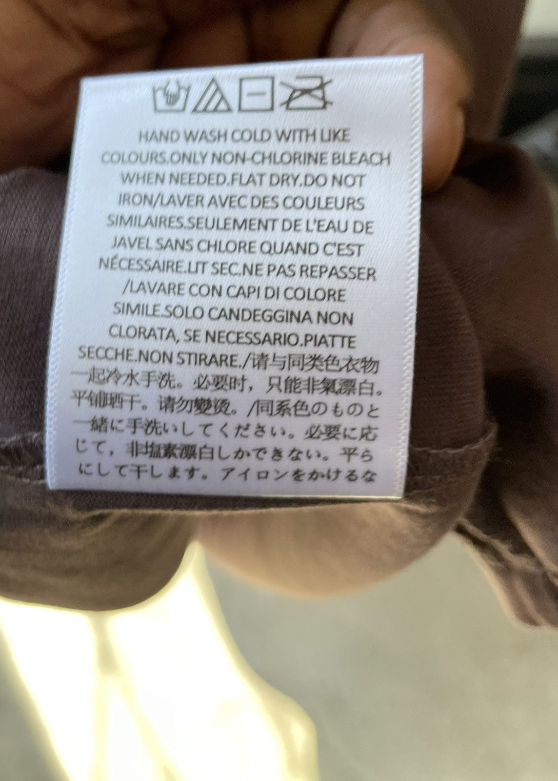 Fear of God Fear of God Essentials SS Tee Plum Size US XXL / EU 58 / 5 - 6 Thumbnail