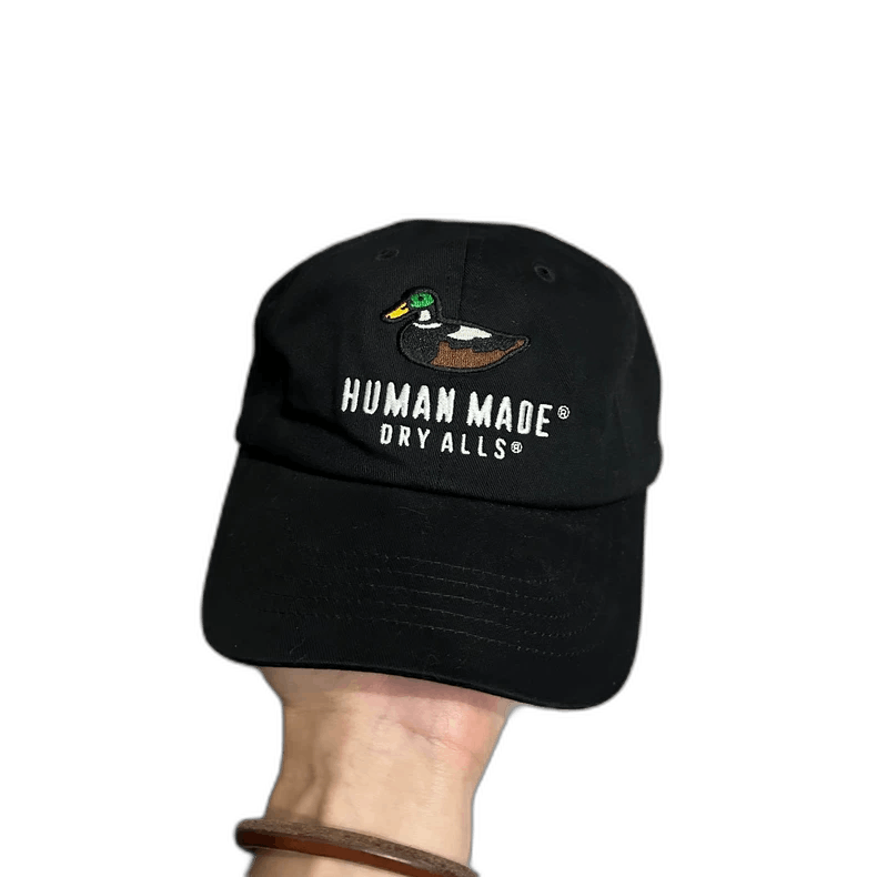 【HUMAN MADE】6 PANEL DUCK TWILL CAP☆ブラック ダック ロゴ ヒューマンメイド - 6 Panel Duck Twill Cap | HBX - ハイプ