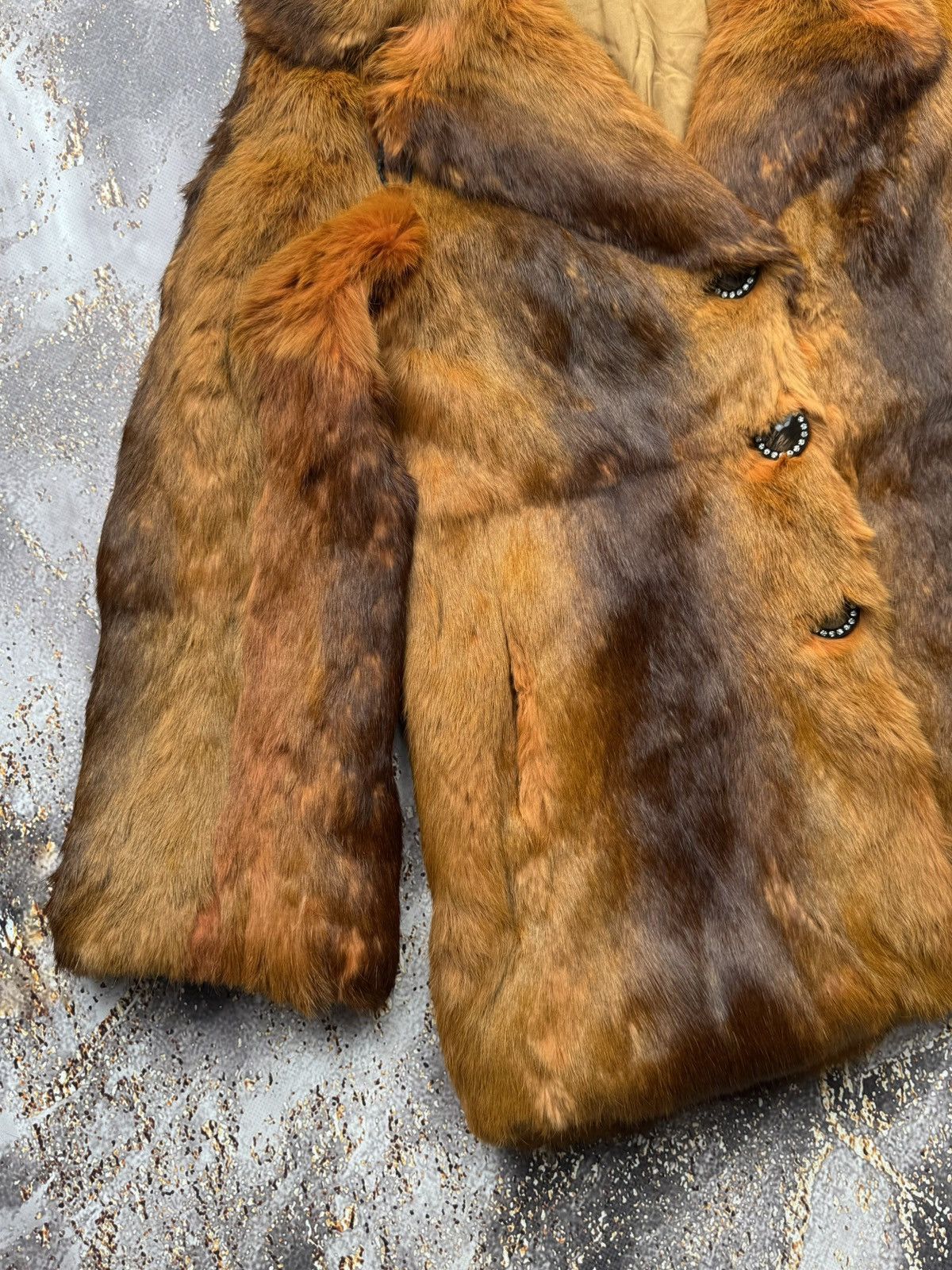 Japanese Brand × Vintage Vintage Amazing Real Fur Coat Size S / US 4 / IT 40 - 3 Thumbnail