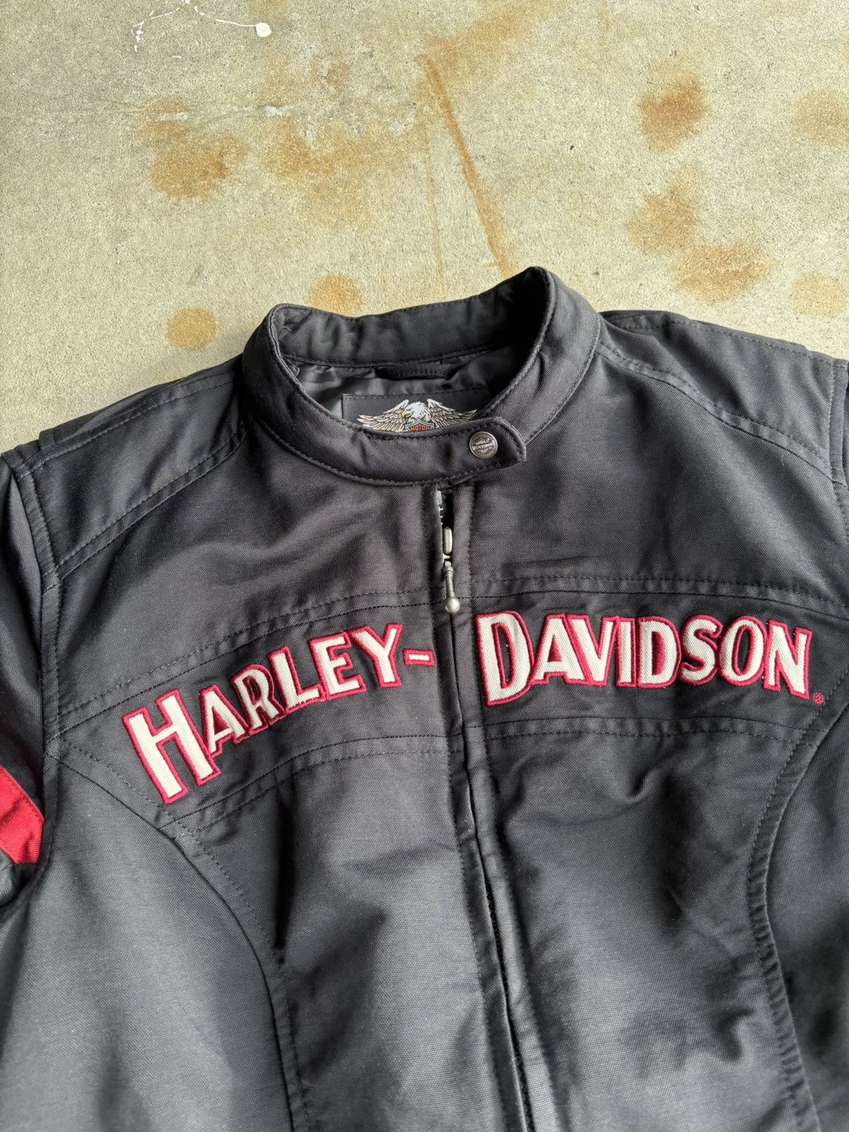 Harley Davidson Crazy Harley Davidson Boxy Racing Jacket Two Piece Race Gear Size M / US 6-8 / IT 42-44 - 5 Thumbnail