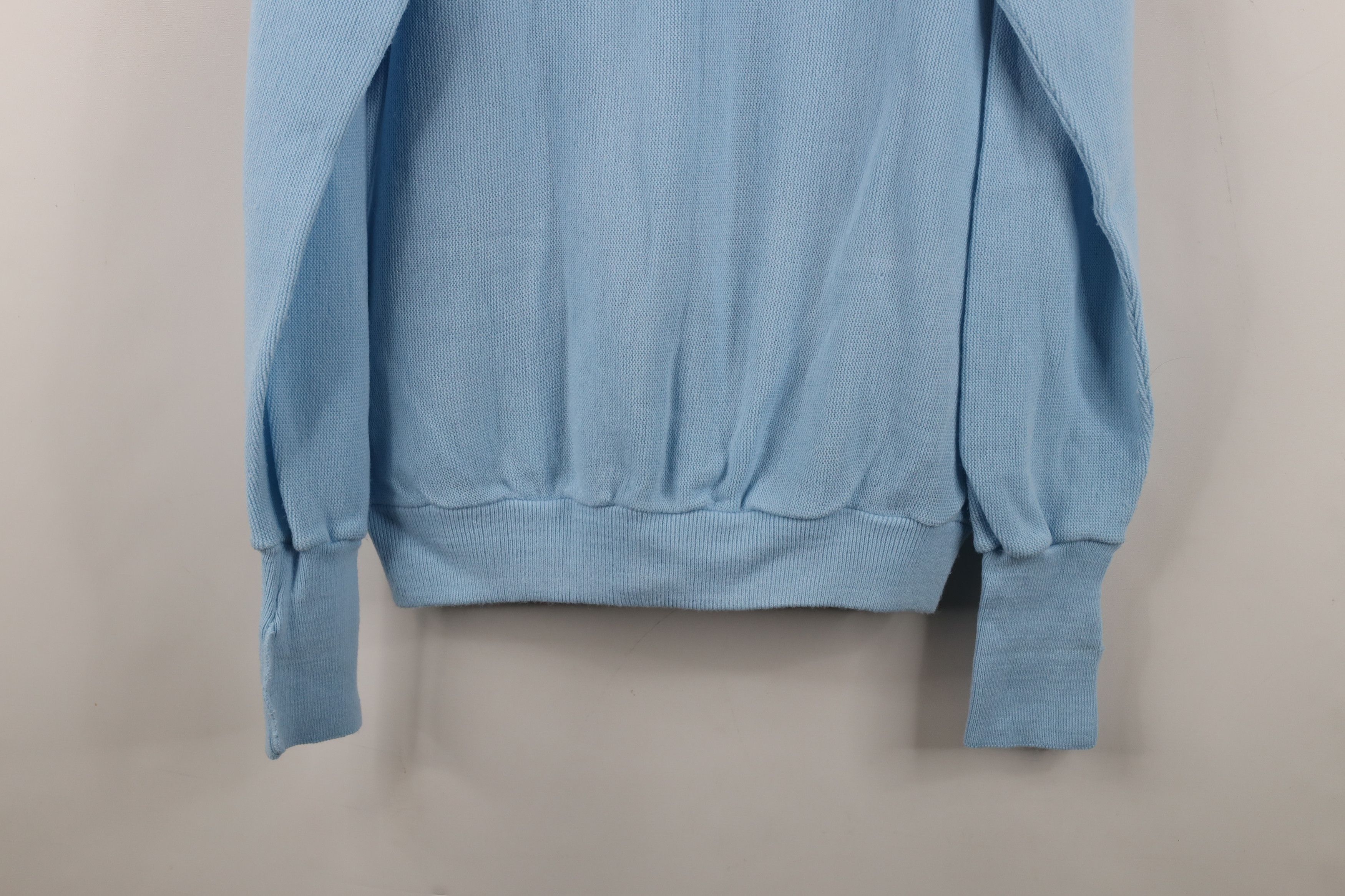 Vintage Vintage 70s Streetwear Cardigan Sweater Carolina Blue USA Size US M / EU 48-50 / 2 - 12 Thumbnail