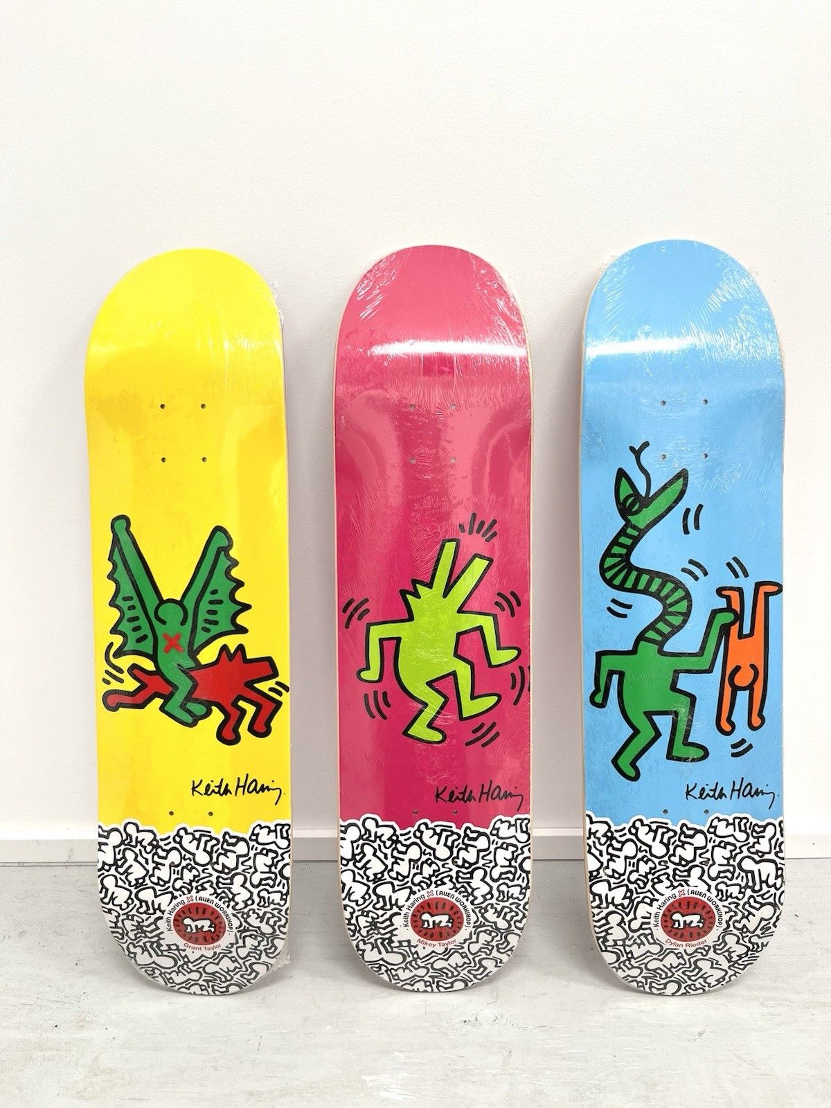 Keith Haring New Keith Haring Alien Workshop Dylan Rieder Skate Deck 8.0 Size ONE SIZE - 9 Thumbnail