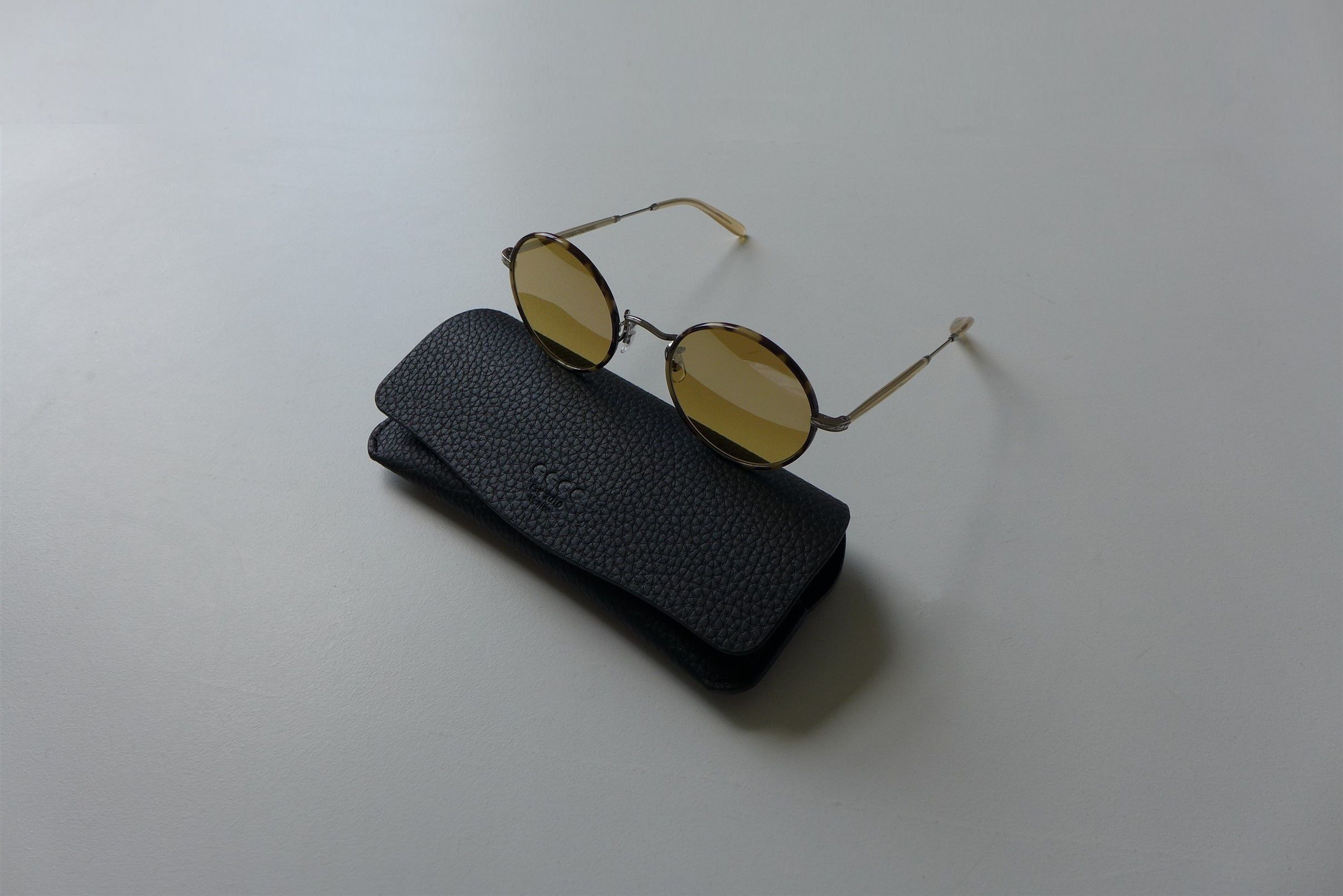 Garrett Leight Garrett Leight Fonda Sunglasses -- Tortoise & Brushed Silver Size ONE SIZE - 1 Thumbnail