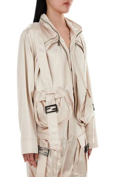 Fendi o1loc1c0824 Blouson in Brown Size M / US 6-8 / IT 42-44 - 3 Thumbnail