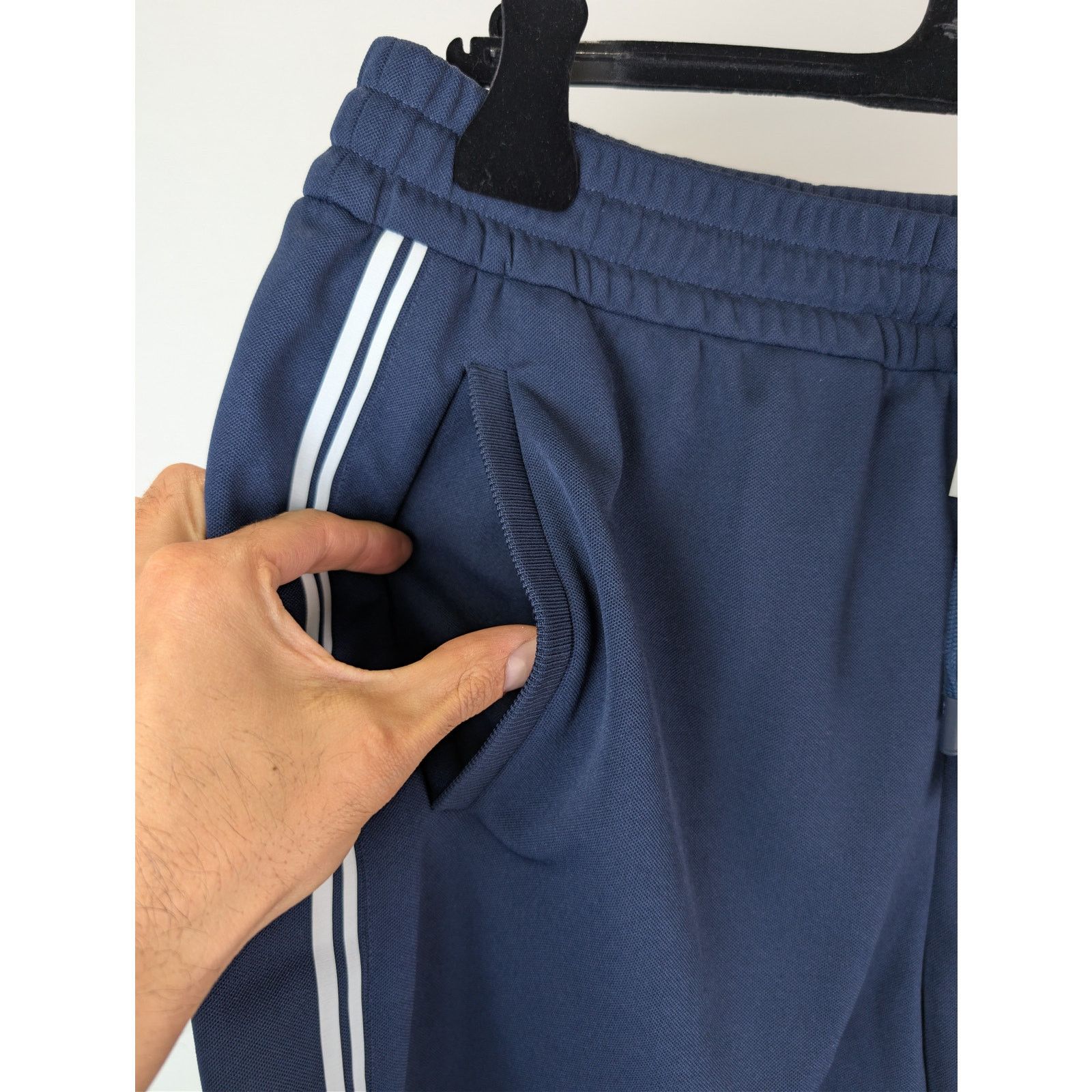 Gucci o1rshd1 Technical Jersey Shorts in Navy Blue / White Stripes Size US 38 / EU 54 - 8 Thumbnail