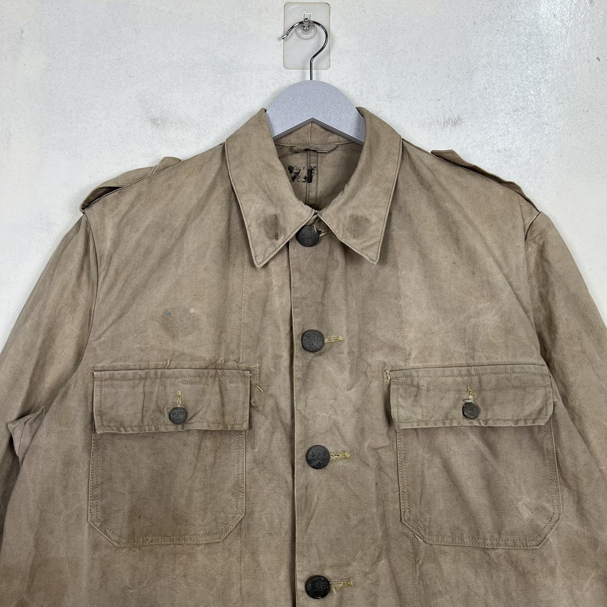 Vintage 🔥 40s VINTAGE SWEDISH MILITARY JACKET Size US M / EU 48-50 / 2 - 3 Thumbnail
