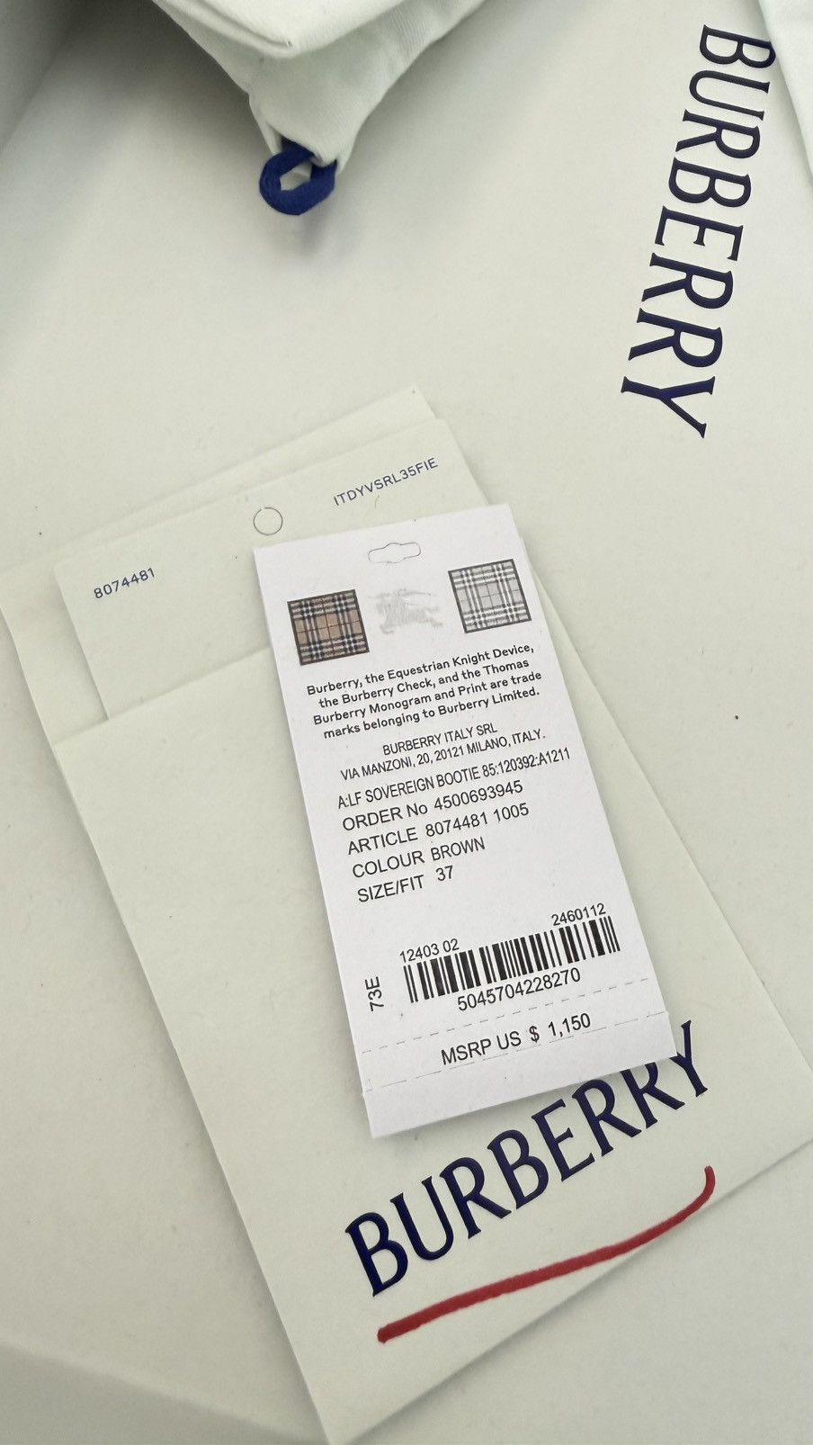 Burberry Burberry Heel Size US 7 / IT 37 - 9 Thumbnail