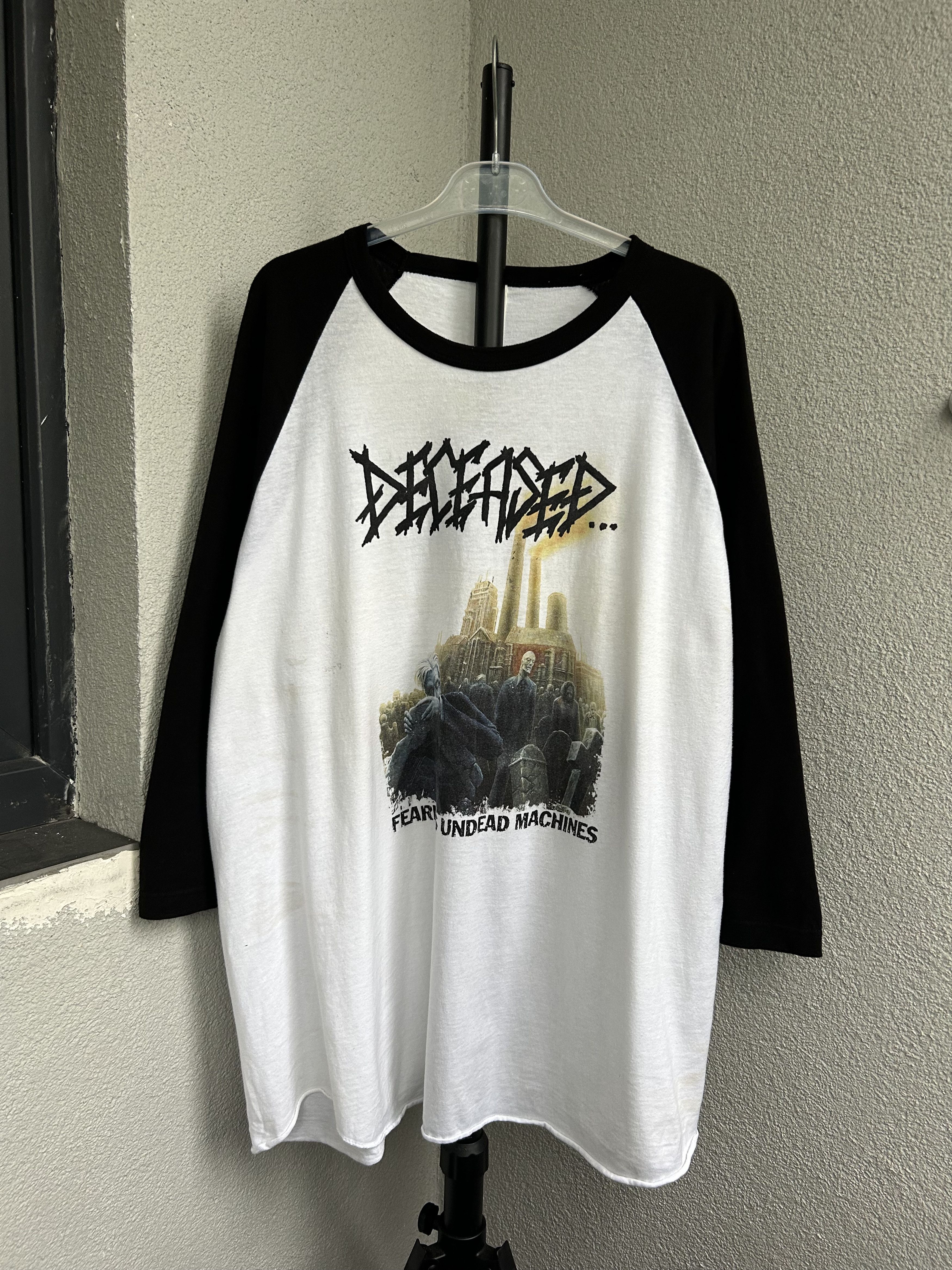Band Tees × Vintage Vintage 2000s Deceased Death Metal Band Long 