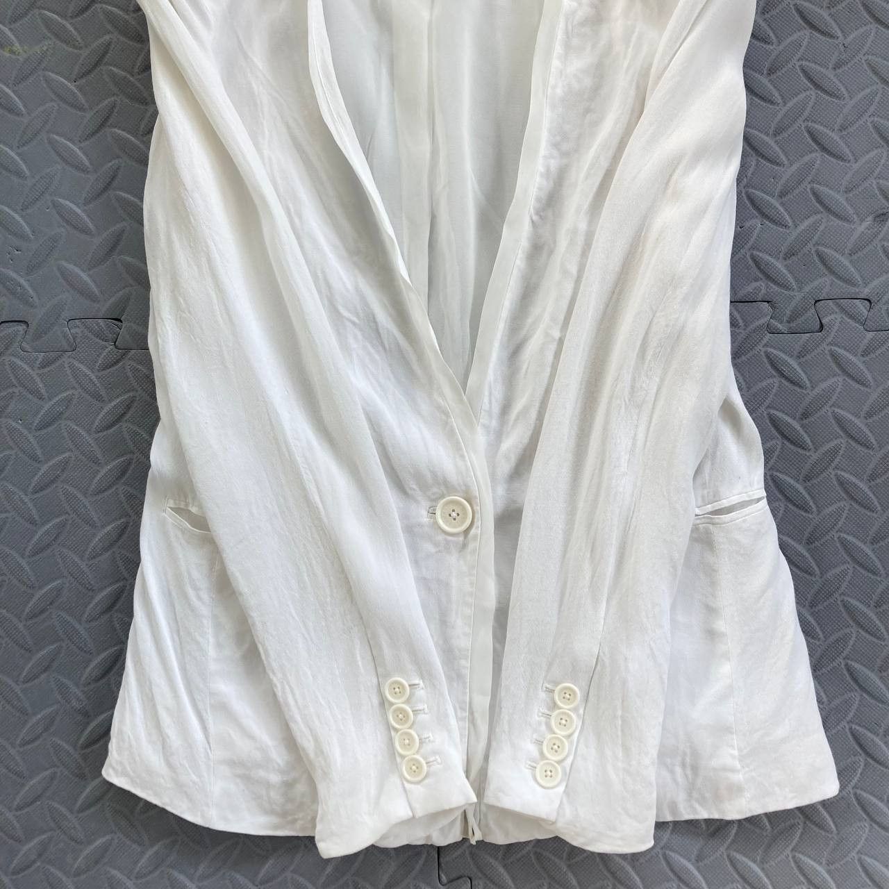 Armani Exchange Single Button Padded Blazer Size S / US 4 / IT 40 - 8 Thumbnail
