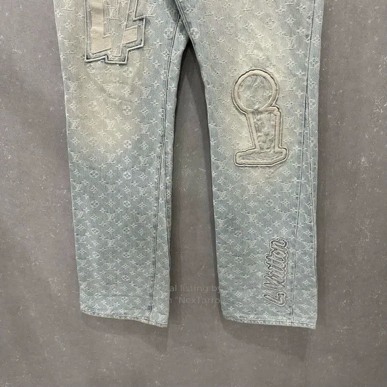 Louis Vuitton Louis Vuitton NBA co-branded full-print jeans Size US 30 / EU 46 - 3 Thumbnail