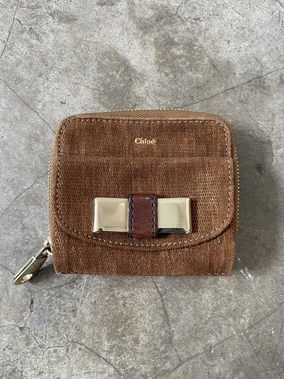 Chloe Chloe Medal Ribbon Bifold Wallet Size ONE SIZE - 1 Thumbnail