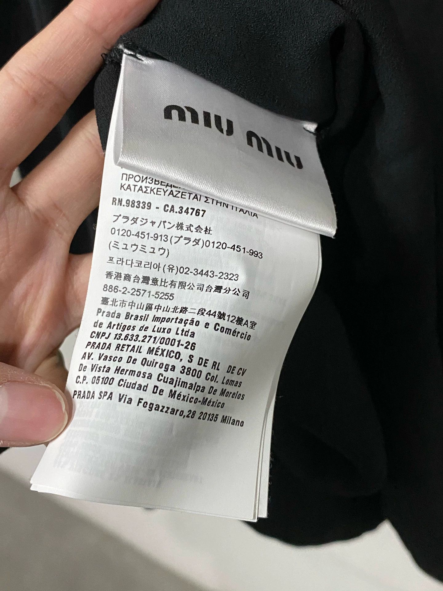 Miu Miu MIU MIU long sleeve top EU 38 Size S / US 4 / IT 40 - 7 Thumbnail