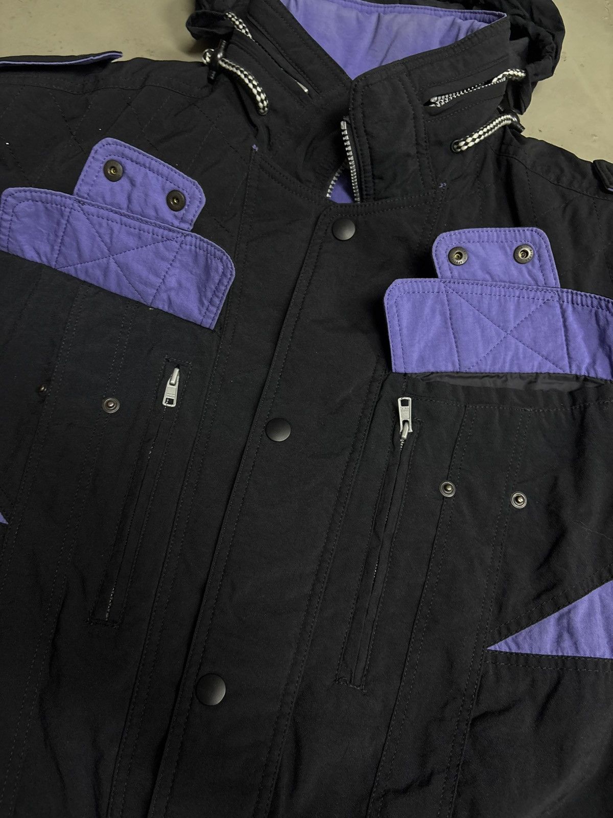 Issey Miyake Courmayer Parachute Utility Bomber Issey Miyake Design Style Size US L / EU 52-54 / 3 - 21 Thumbnail