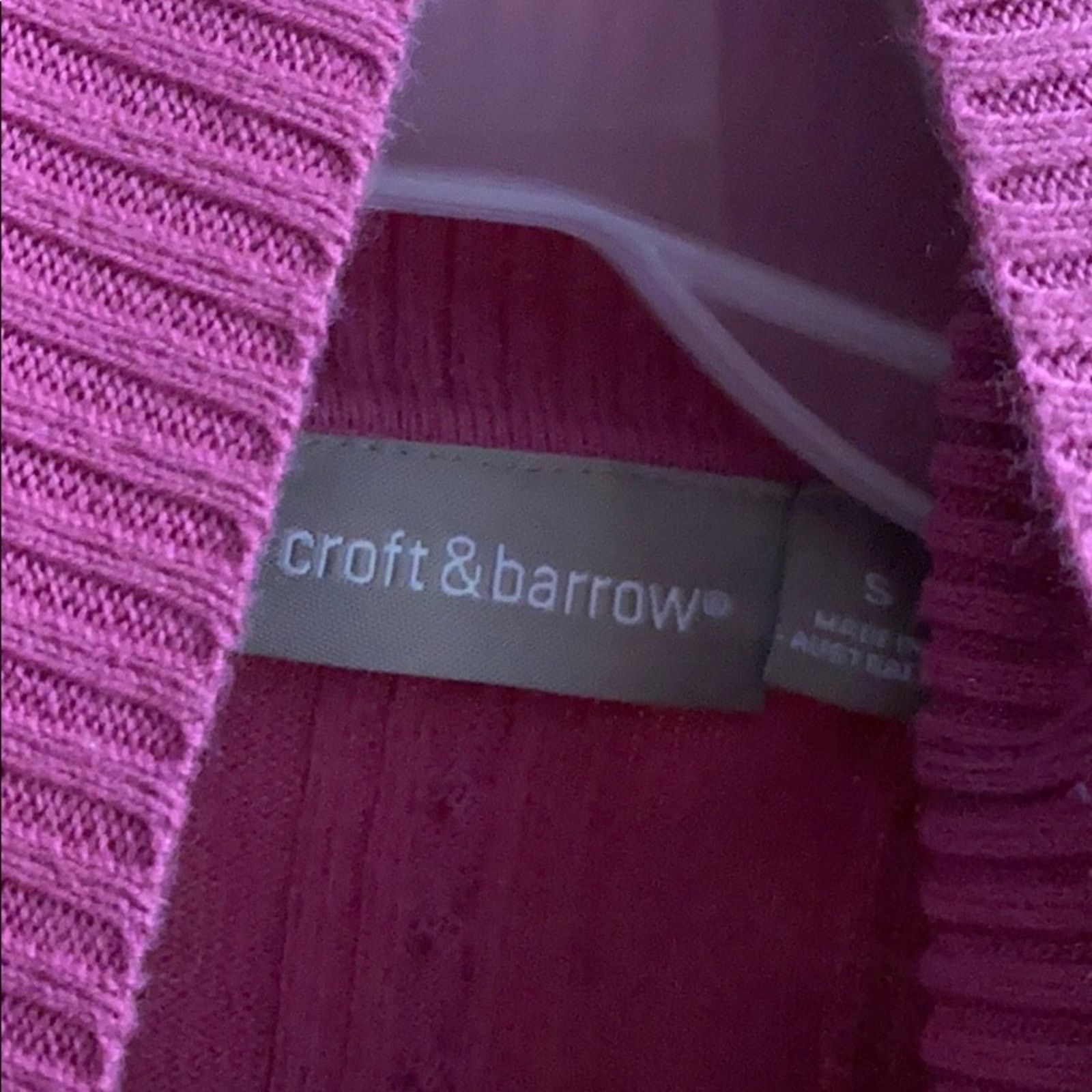 Croft & Barrow Croft & barrow turtleneck long sleeve sweater - size small Size S / US 4 / IT 40 - 2 Thumbnail