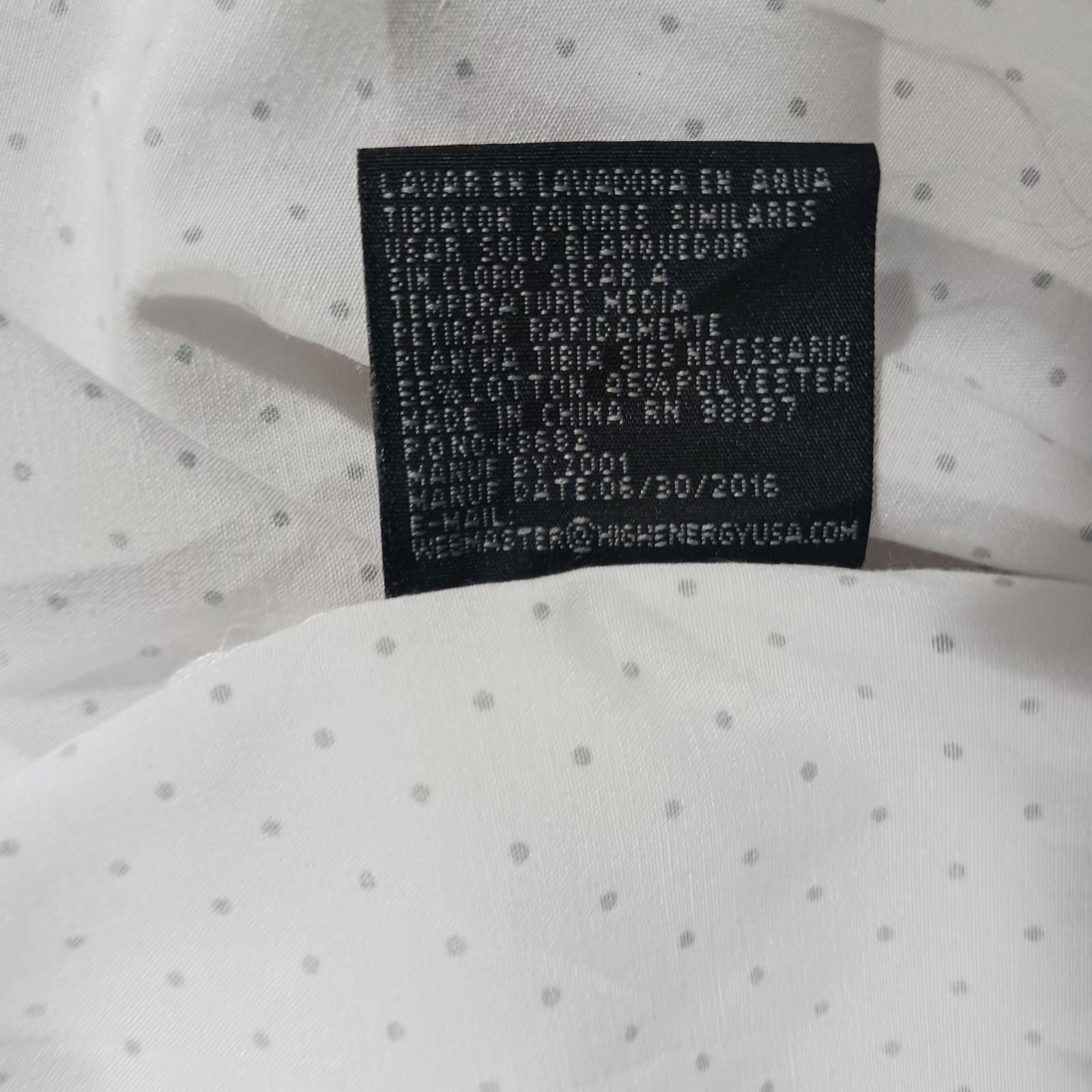 Victorinox Vittorino Signature Collection Men White/Black Dots Shirt XL Size US XL / EU 56 / 4 - 4 Thumbnail