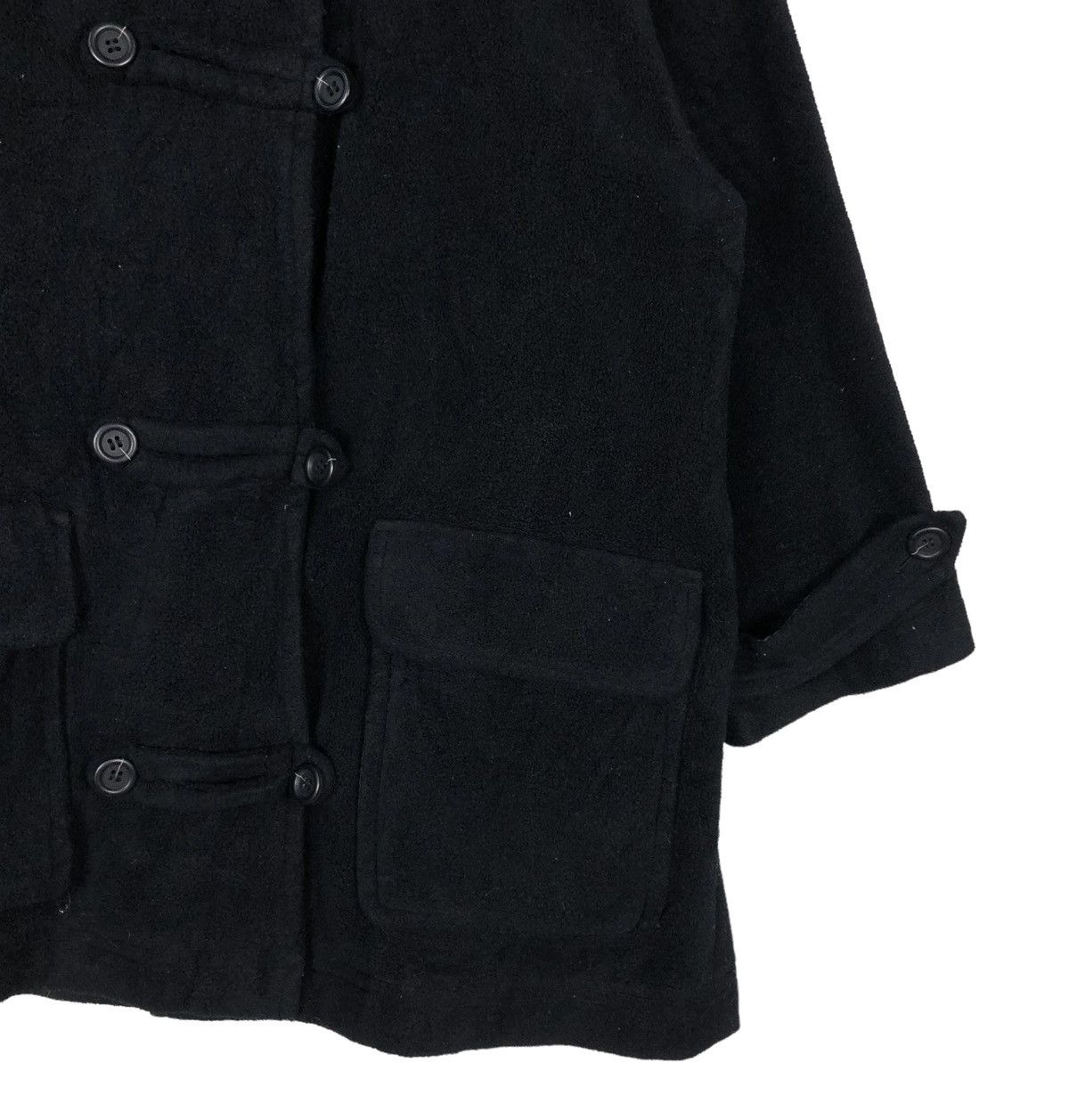 Japanese Brand VINTAGE CHORE JACKET PYUMOSSO JAPAN MADE RICH BLACK Size US M / EU 48-50 / 2 - 7 Thumbnail