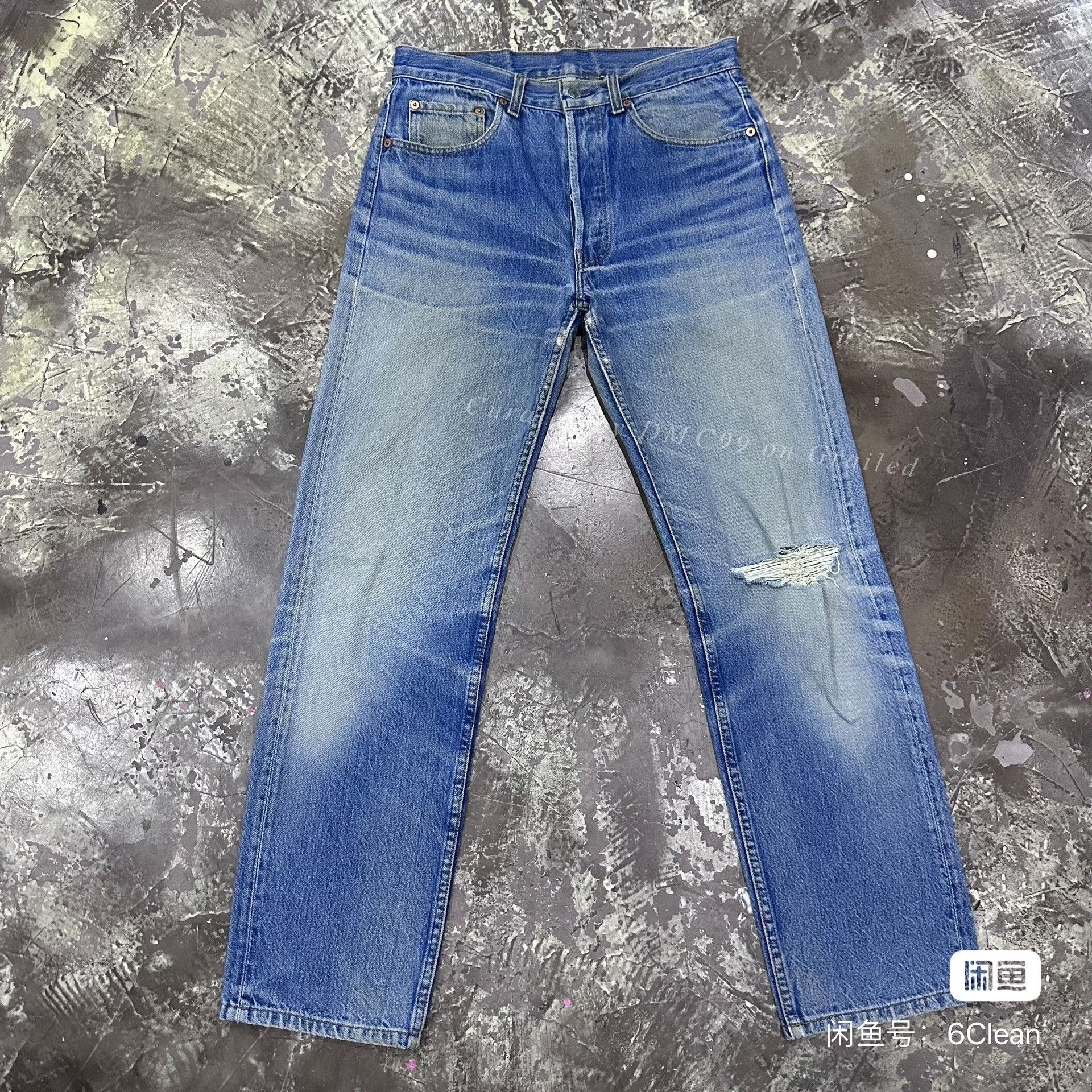 Vintage Vintage 90s Levis 501 Jeans Size US 32 / EU 48 - 1 Thumbnail