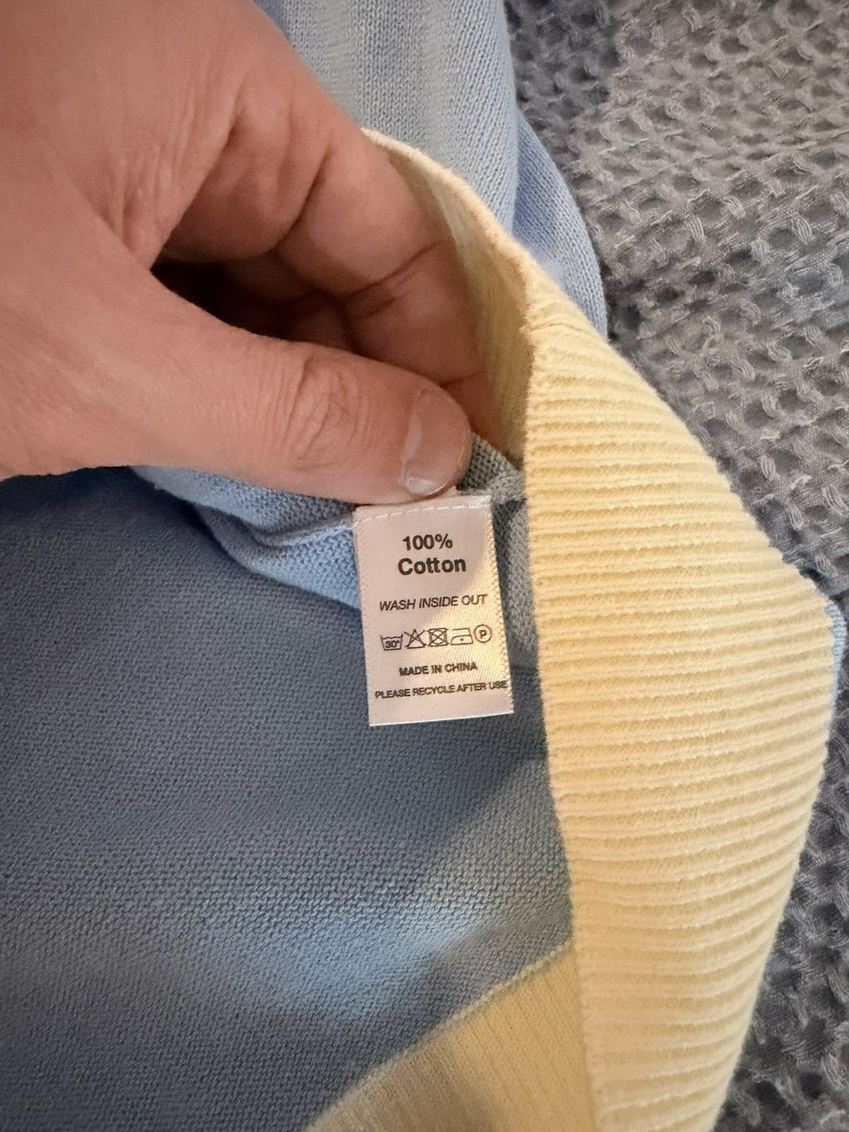 Other Mone Monte Carlo - EVENING KNIT SHIRT - AZUR Size US M / EU 48-50 / 2 - 5 Thumbnail
