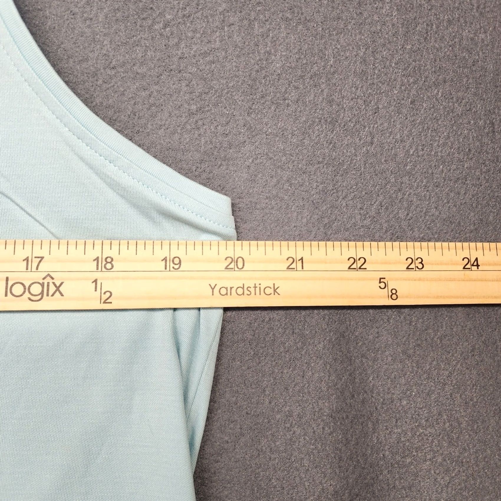 Eileen Fisher Eileen Fisher Tank Top Womens Large Light Blue Tencel Lyocell Stretch Cami Layer Size L / US 10 / IT 46 - 5 Thumbnail