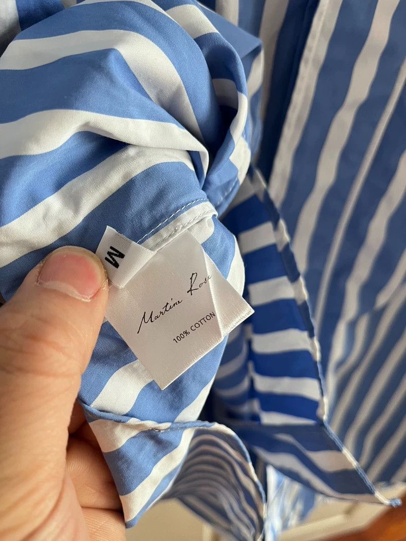 Martine Rose Martine Rose Striped Zippered Shirt Jacket Size US M / EU 48-50 / 2 - 6 Thumbnail