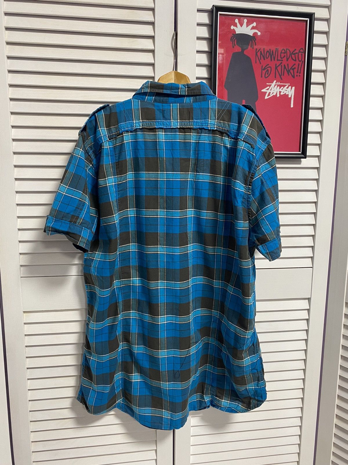 Diesel Vintage Shirt Tee Button Up Diesel Army Pocket Patch Retro Size US L / EU 52-54 / 3 - 7 Thumbnail