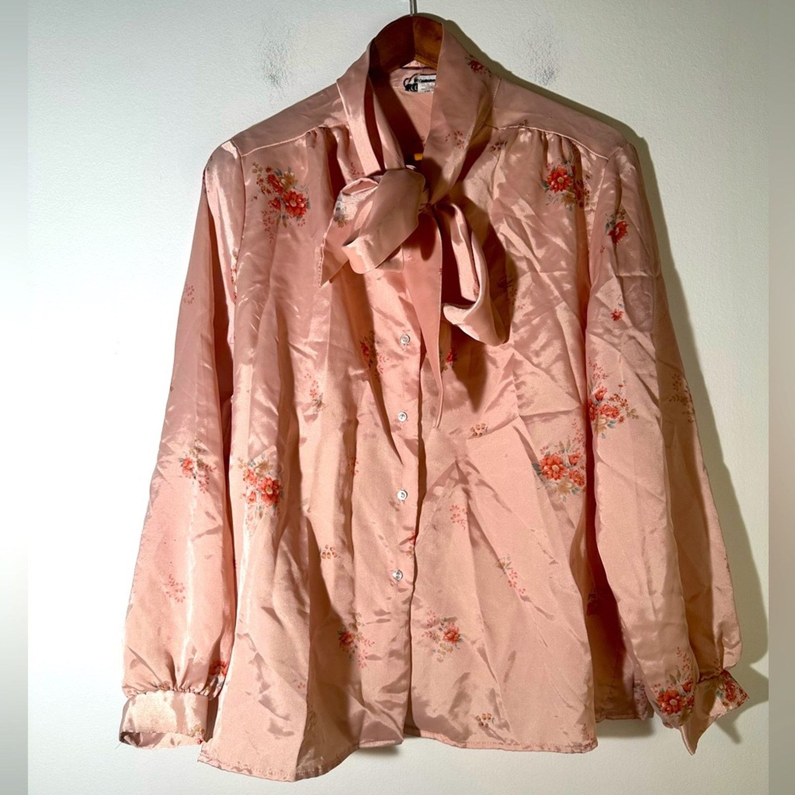Vintage Vintage 80’s Secretary Top Size L / US 10 / IT 46 - 2 Thumbnail