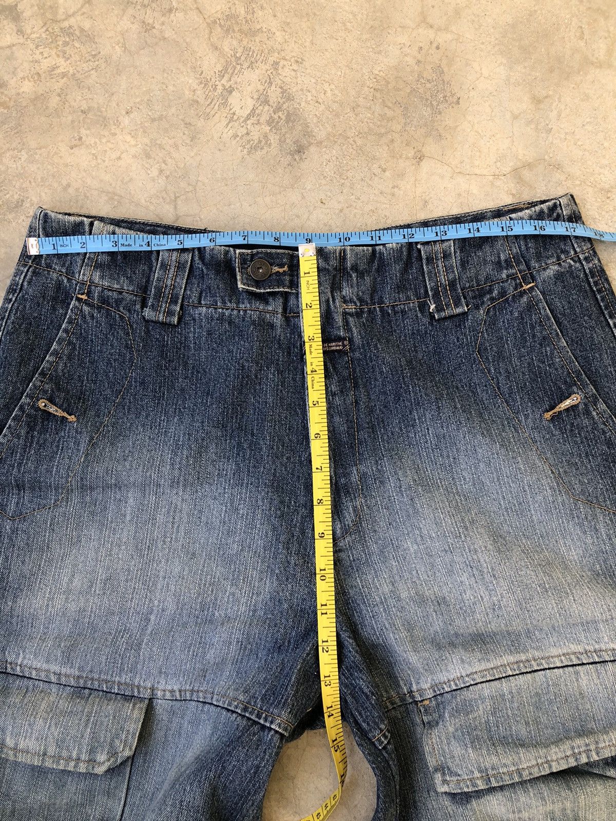 Marithe + Francois Girbaud Le Jean Marithe Francois Gurbaud Y2k M+FG Strap Baggy Denim Size US 34 / EU 50 - 10 Thumbnail