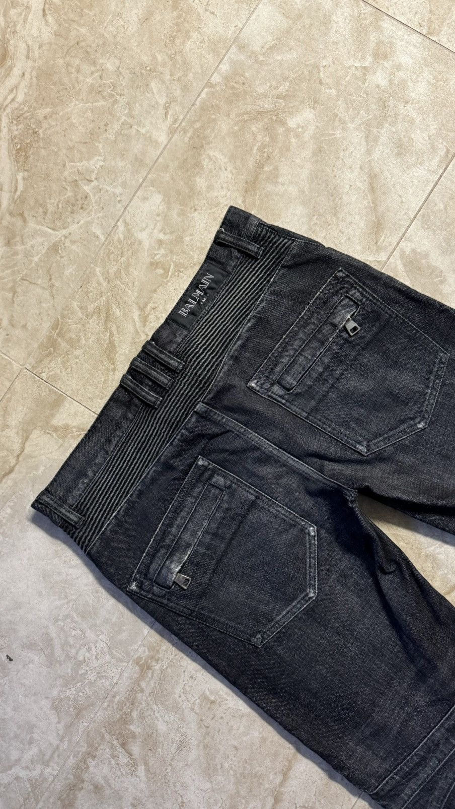 Balmain Balmain biker jean Size US 31 - 3 Thumbnail