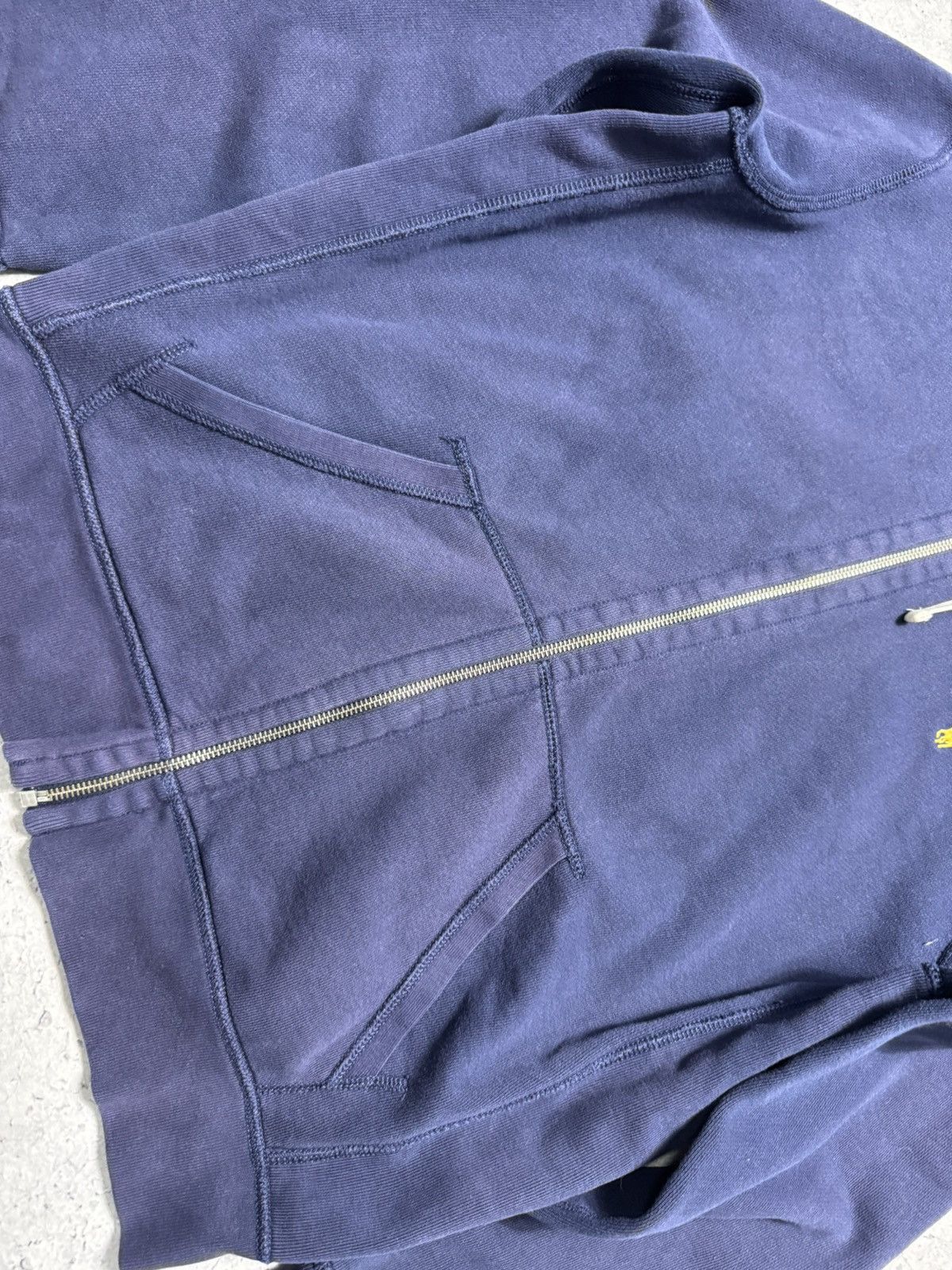 Polo Ralph Lauren × Ralph Lauren × Vintage Polo Ralph Lauren Hype Vintage Full Zip Hoodie PRL Y2K Navy Size US M / EU 48-50 / 2 - 5 Thumbnail