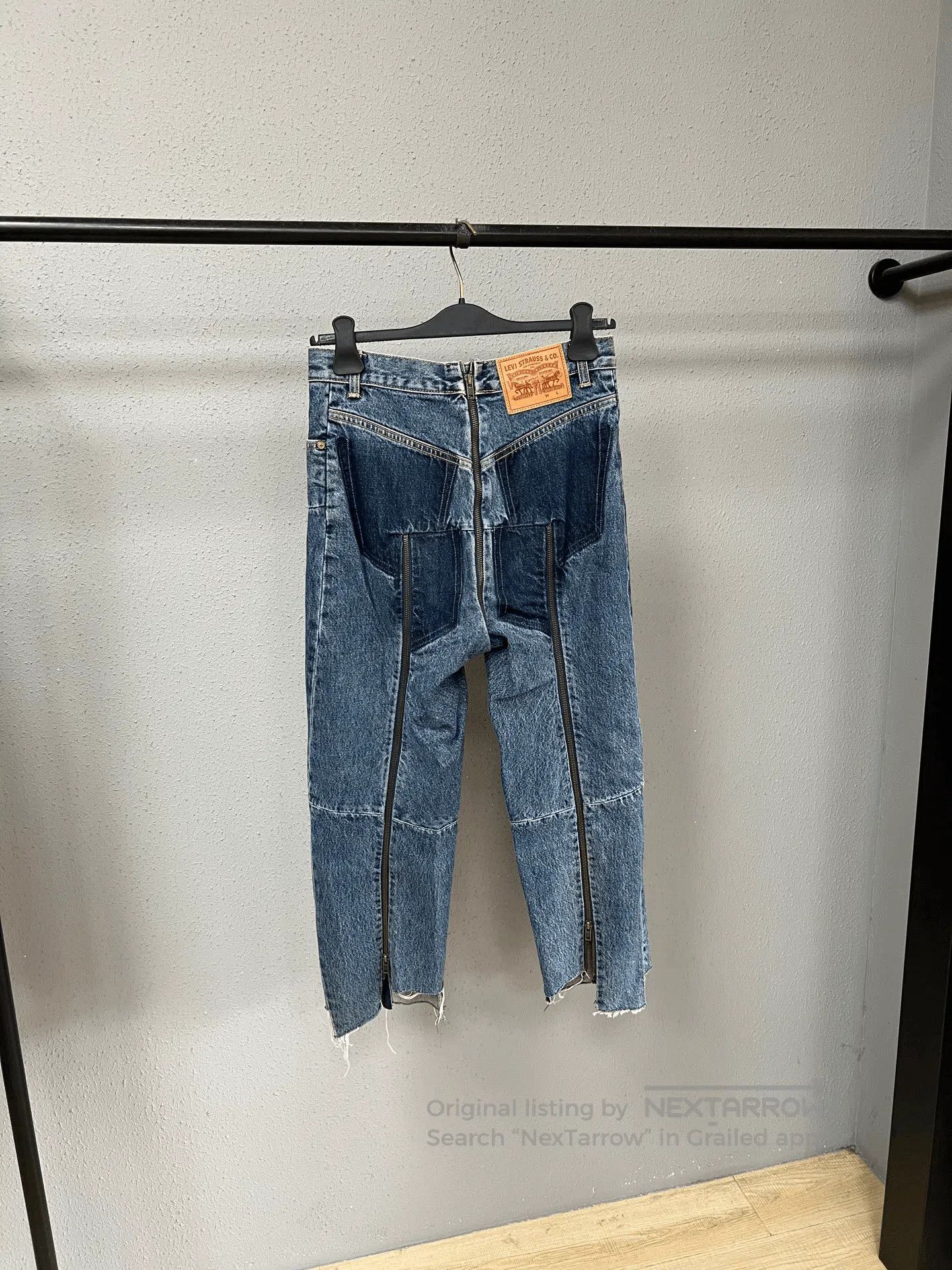 Vetements Vetements Show Patchwork Jeans. Size 24" / US 00 / IT 34 - 2 Thumbnail